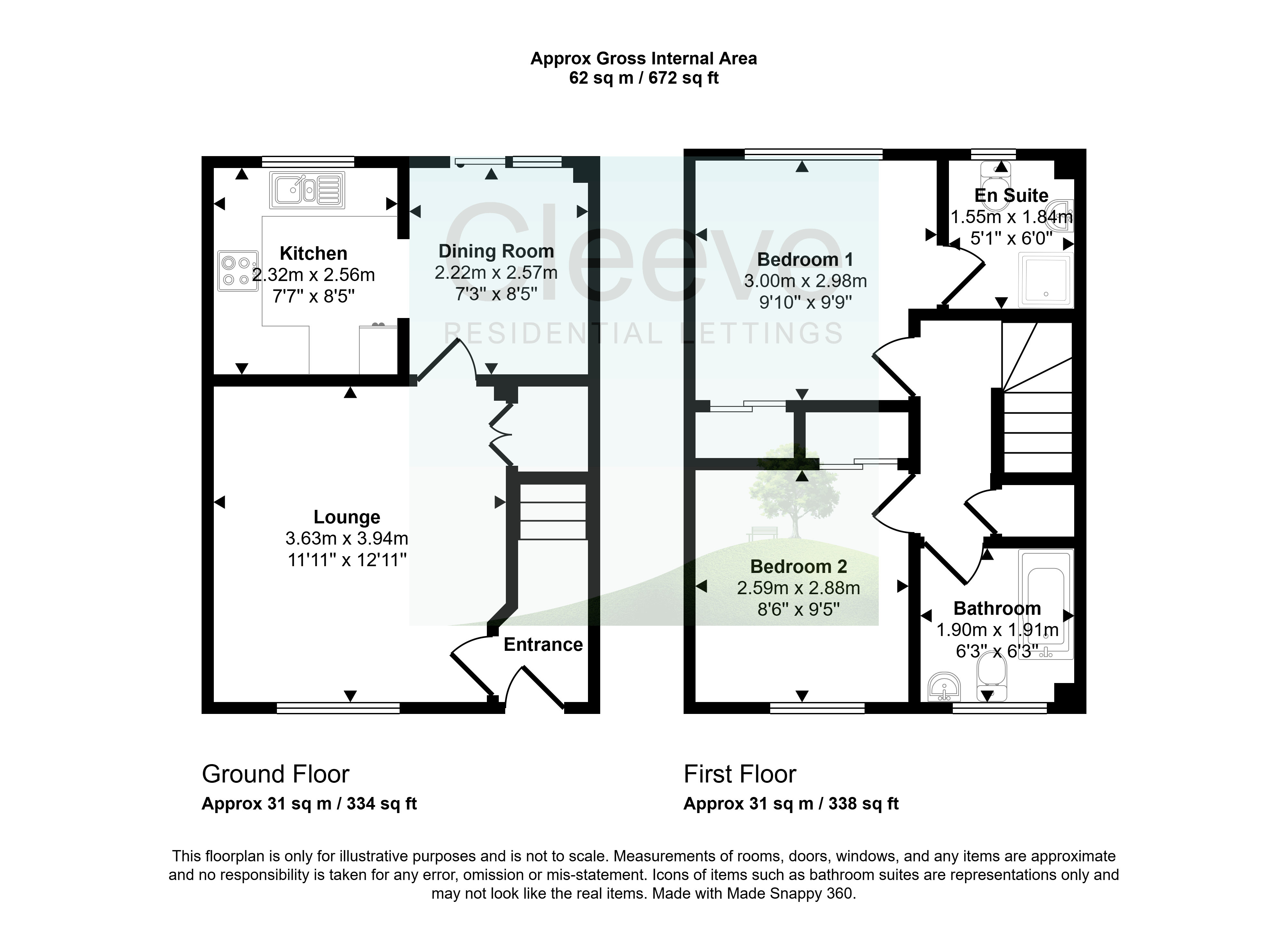 24, Blackberry Grove, Cheltenham floorplan