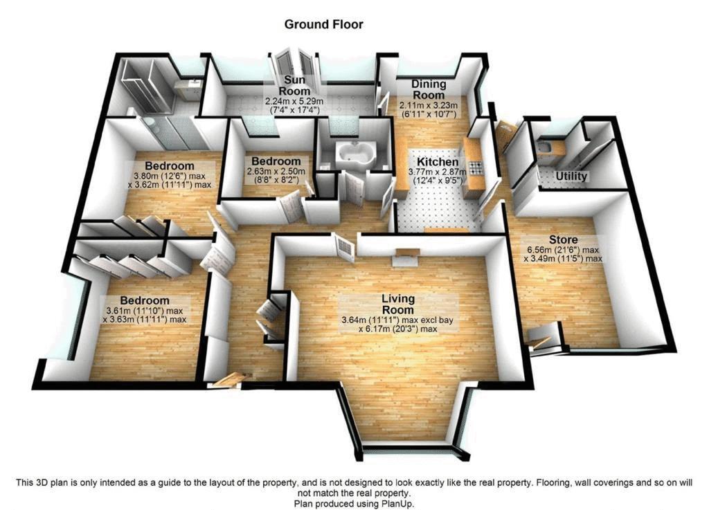 9, Cawflands, Durdar floorplan