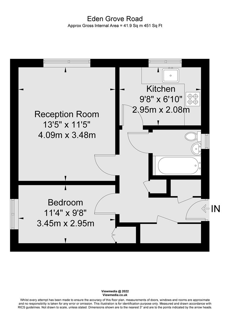 Eden Grove Road, Byfleet, West Byfleet KT14, 1 bedroom flat for sale 64232928 PrimeLocation