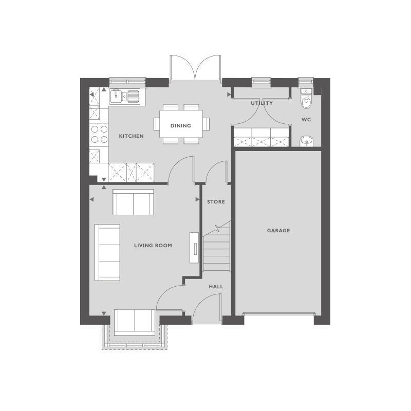 347, Hay Lake Crescent, Yaxley floorplan