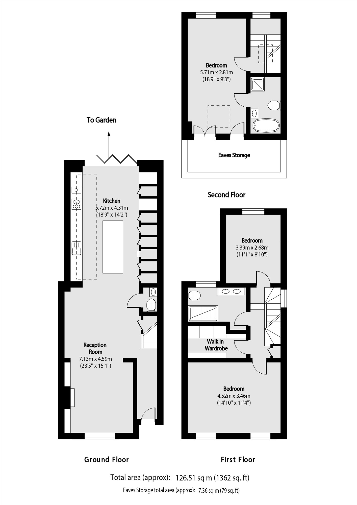 21, Dale Street, London floorplan