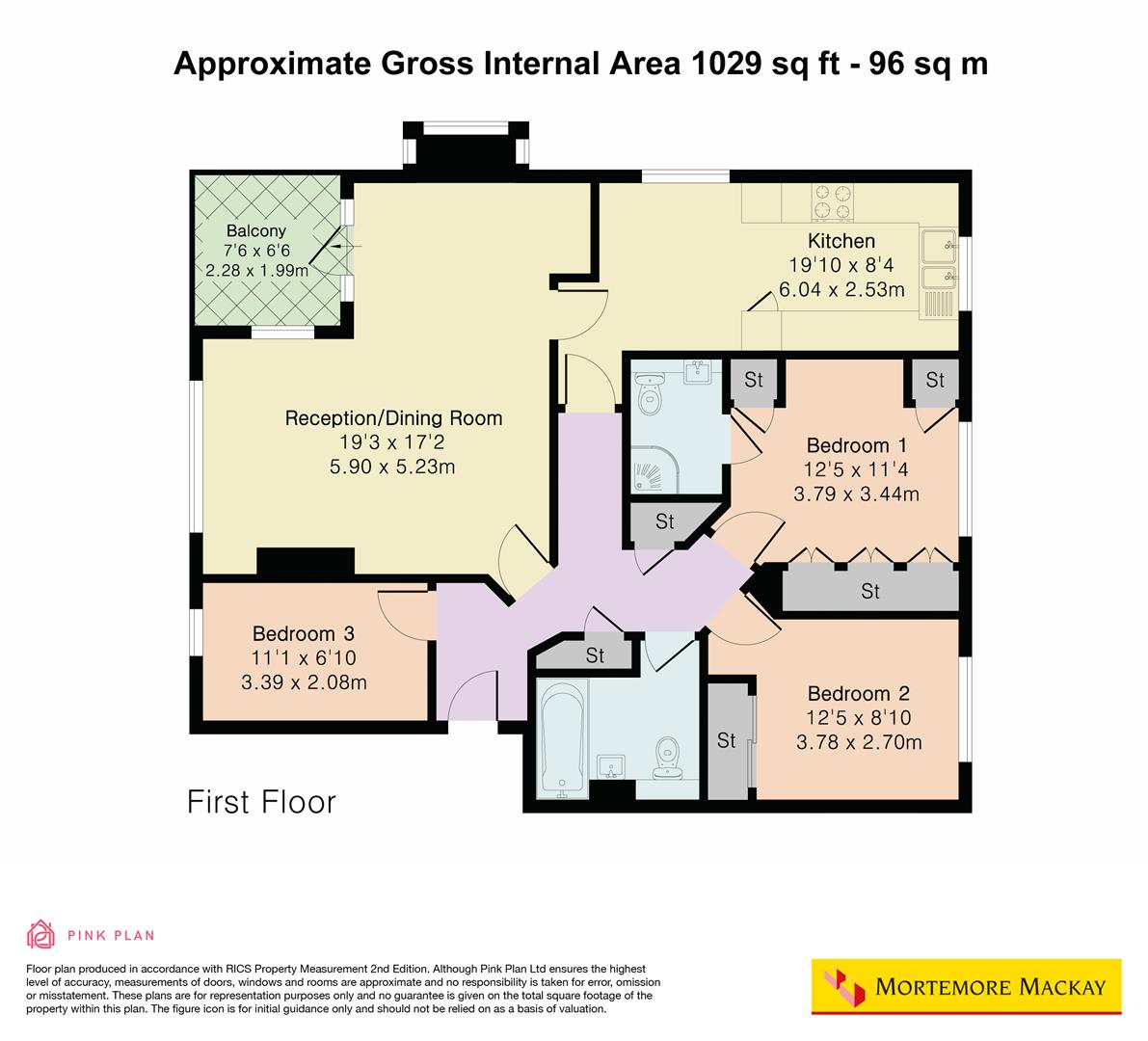 8 Portman Lodge, Brook Park Close, London floorplan