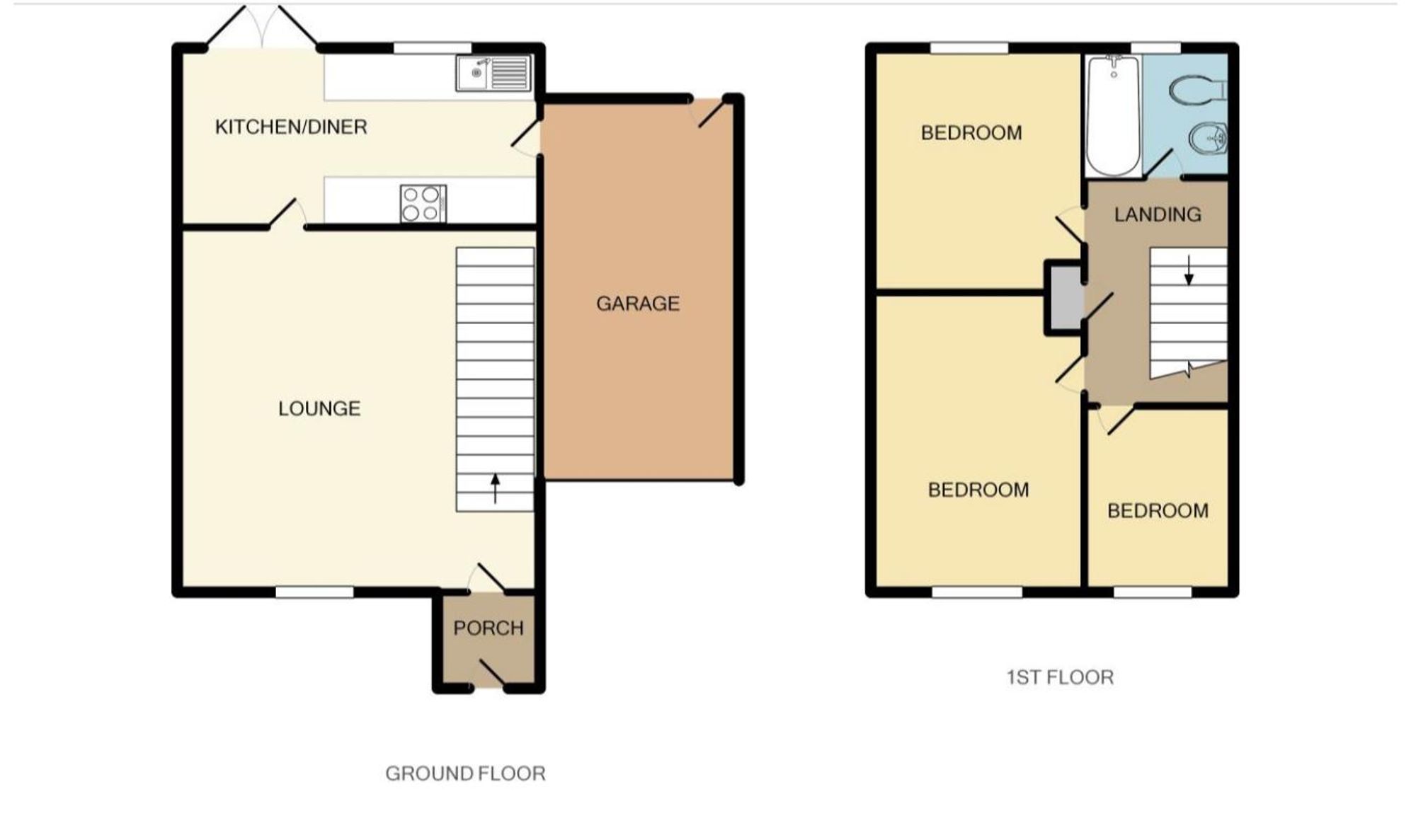 10, Penhale Gardens, St. Columb floorplan