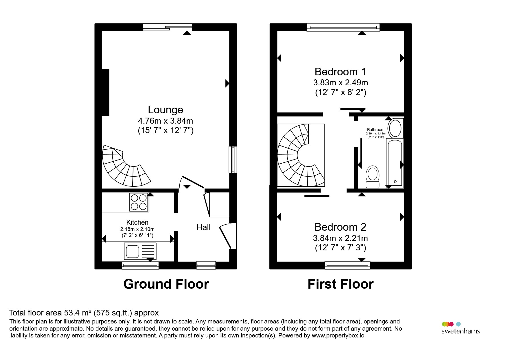 31, Mercer Way, Chester floorplan