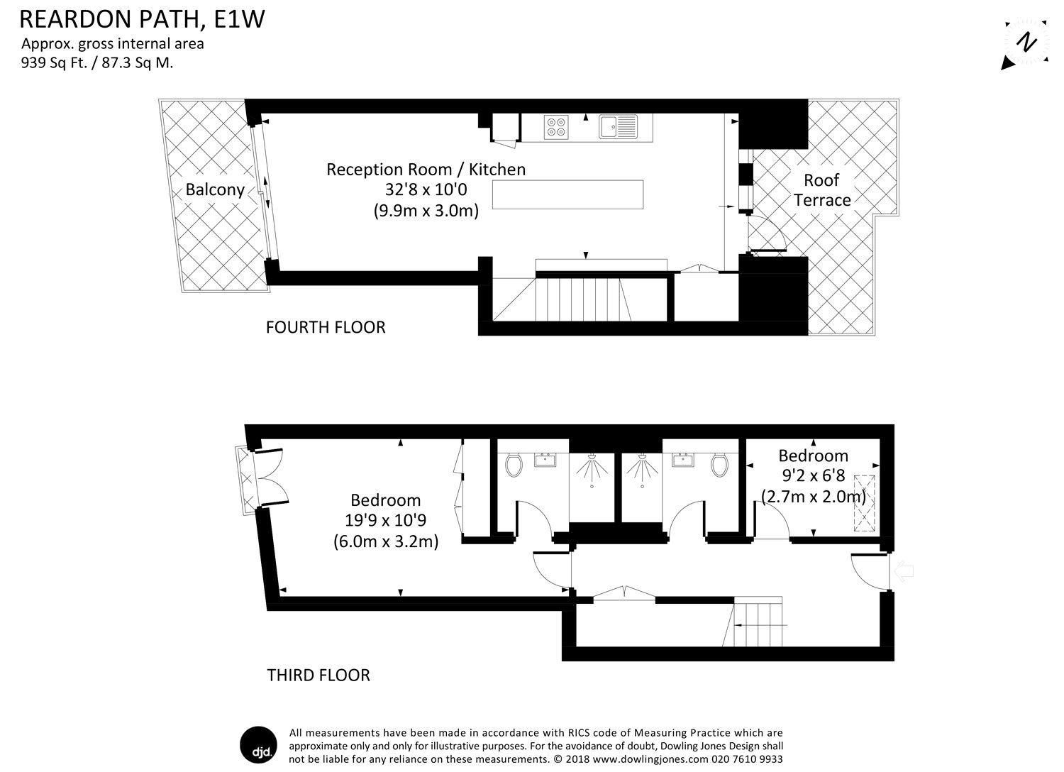 2 Bedrooms Flat for sale in Red Lion Court, Reardon Path, London E1W