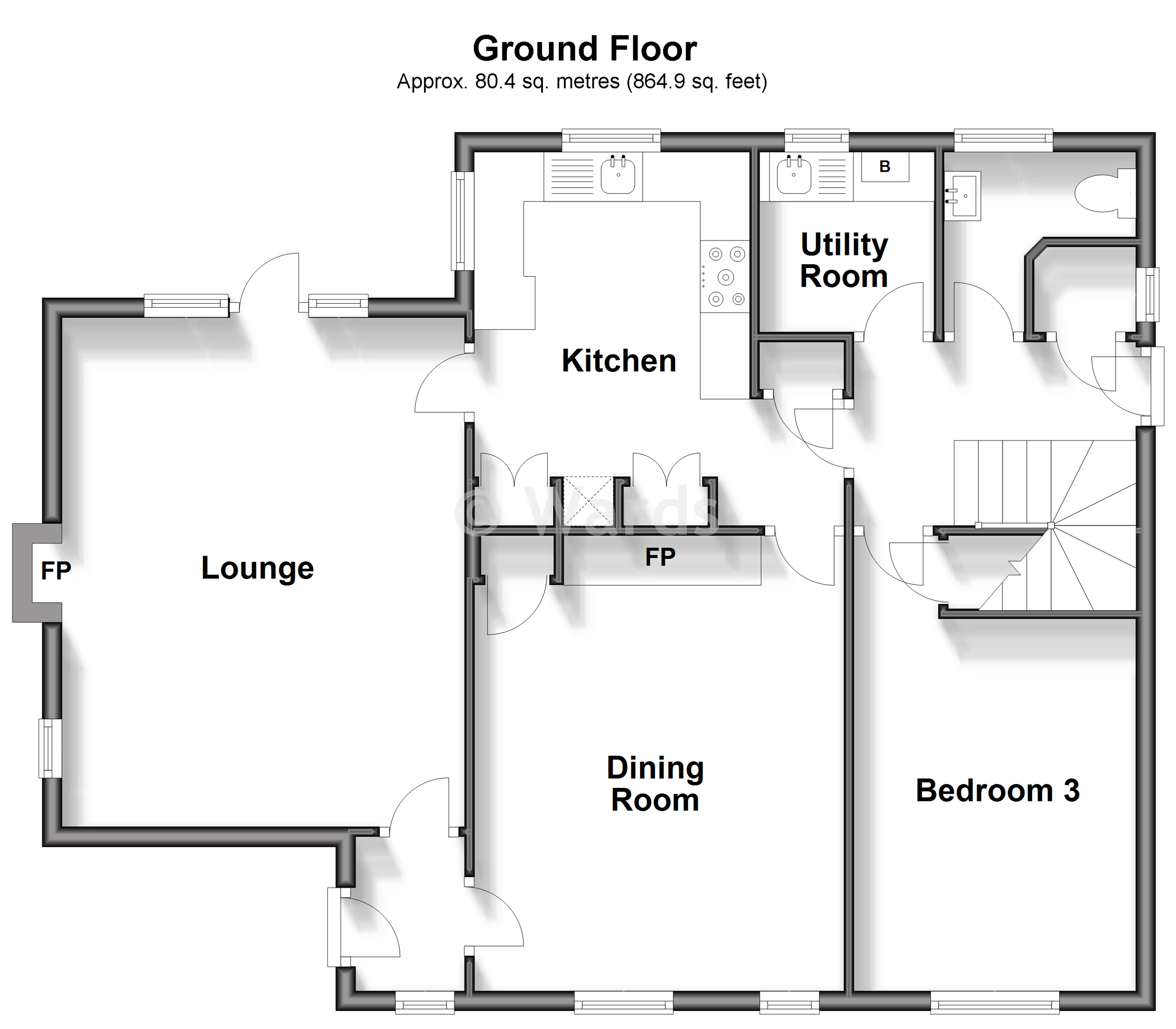 Erebus, Dover Road, Dover floorplan