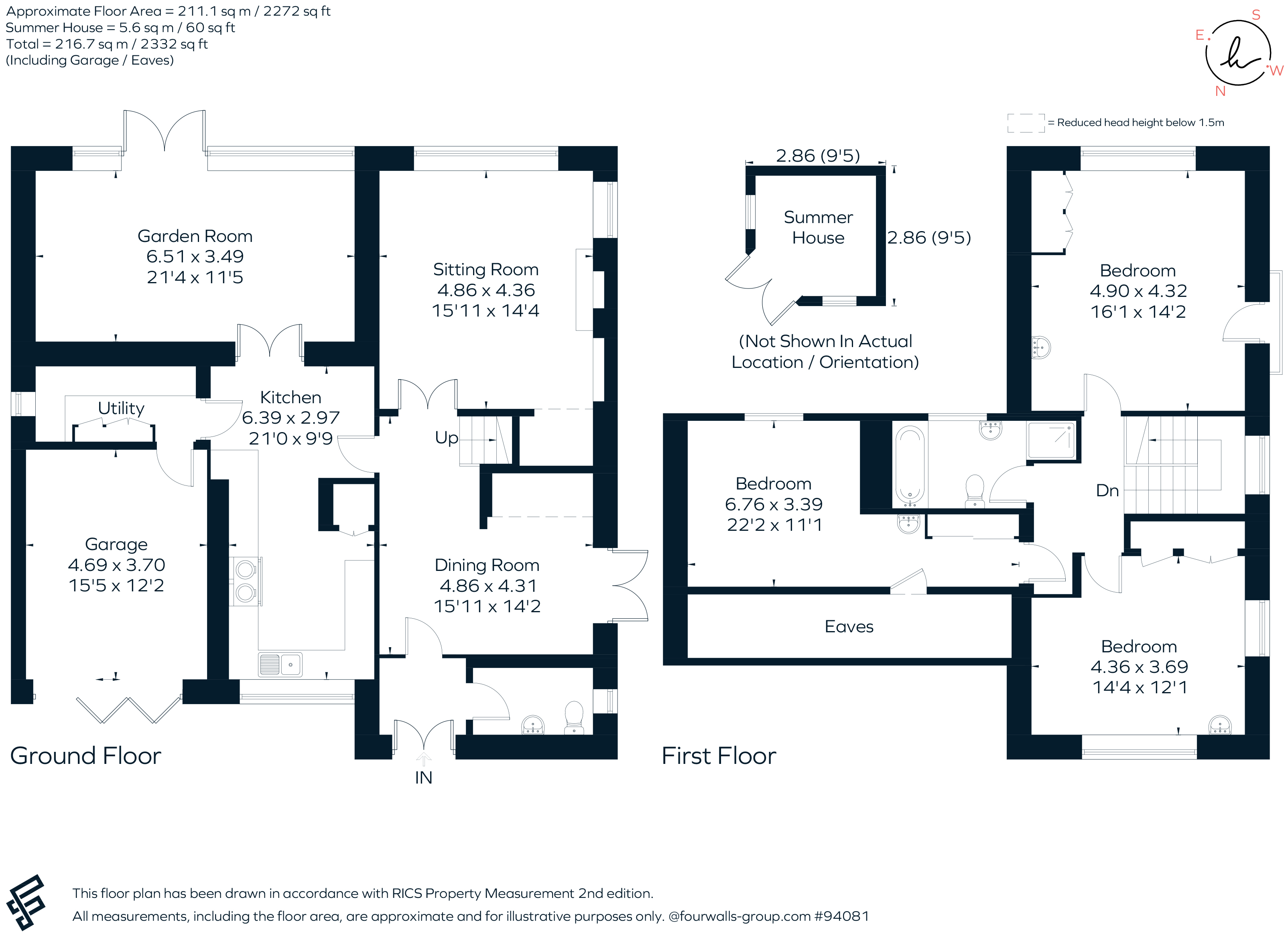 Pearcroft Lodge, Pearcroft Road, Stonehouse floorplan