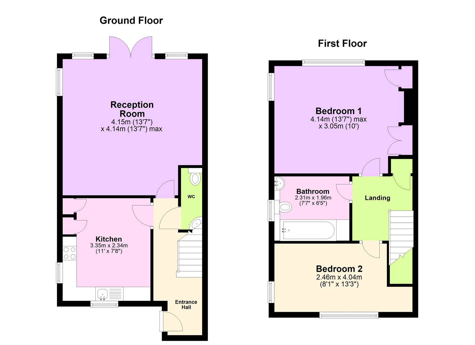 3, Burleigh Walk, London floorplan