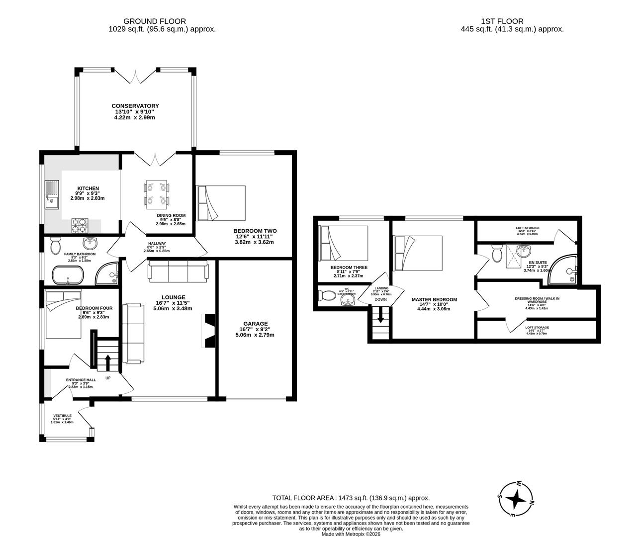 8, St. Helens Road, Chorley floorplan