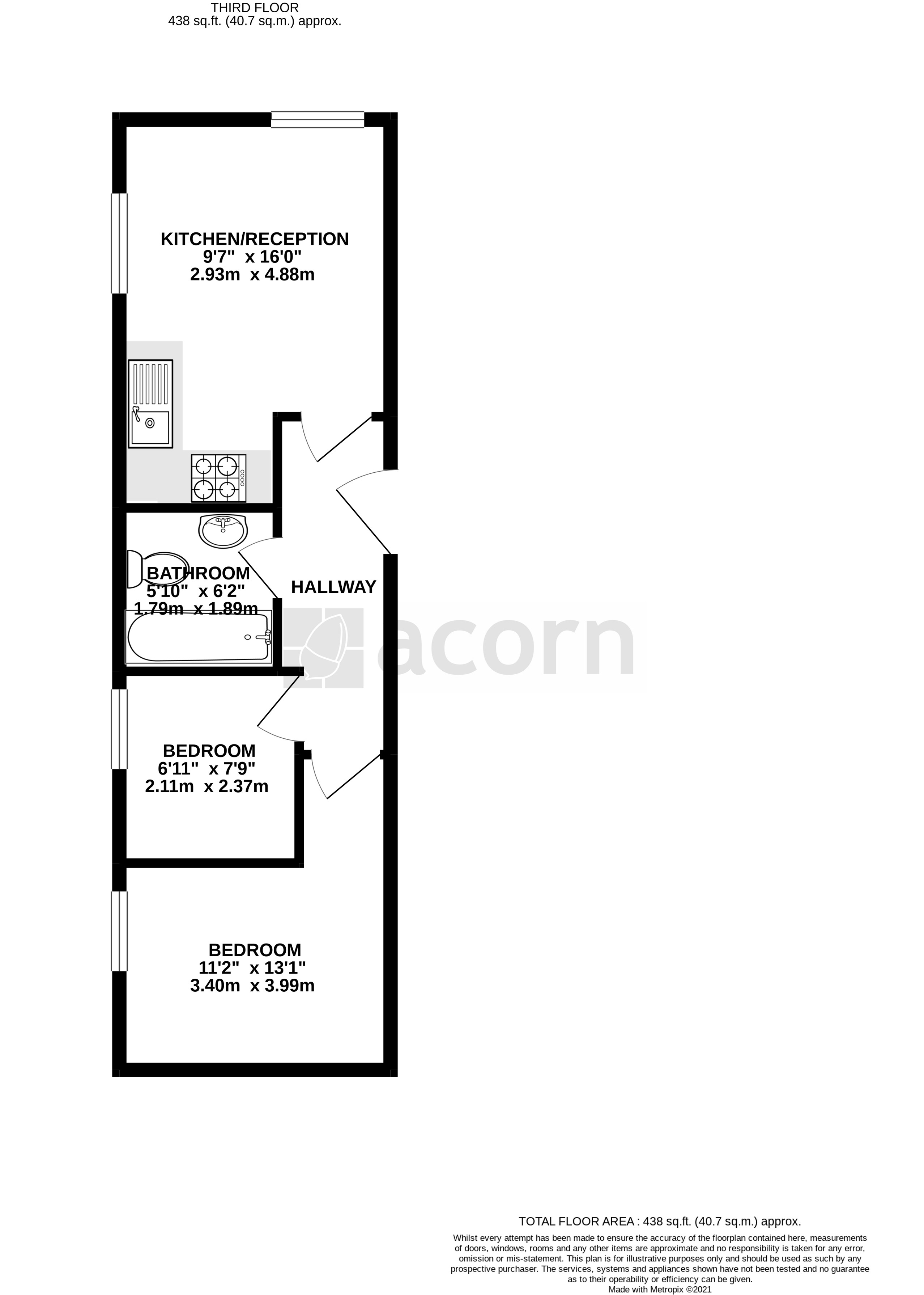 Bagshot Street, London SE17, 2 bedroom flat for sale 57932290