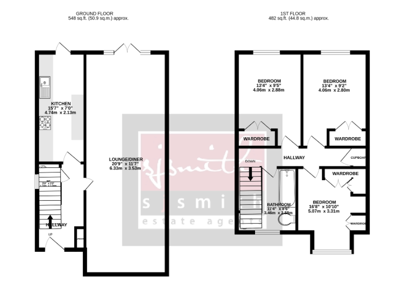 37C, St. Marys Avenue, Staines-upon-Thames floorplan