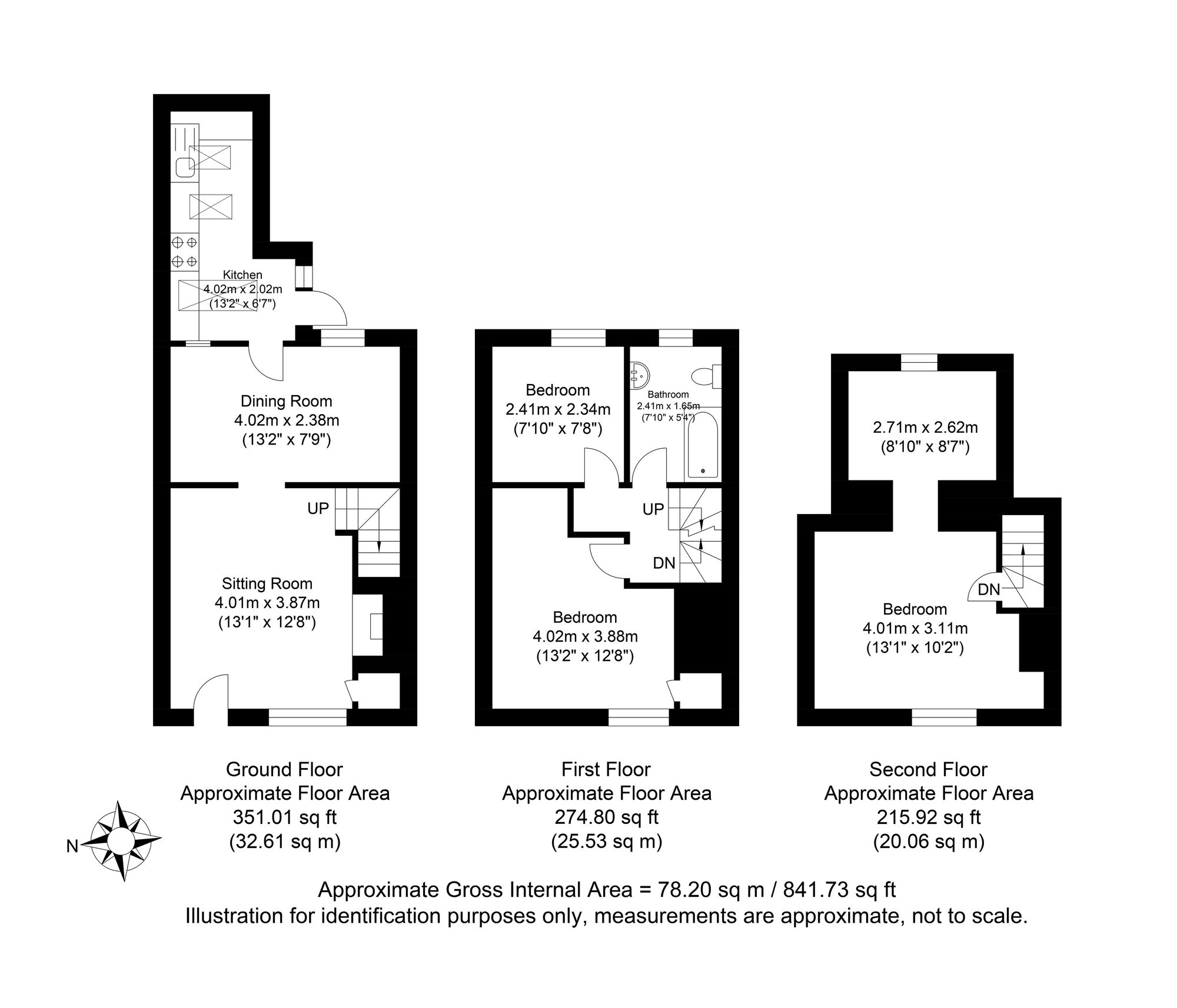 141 Malling Street, Lewes floorplan
