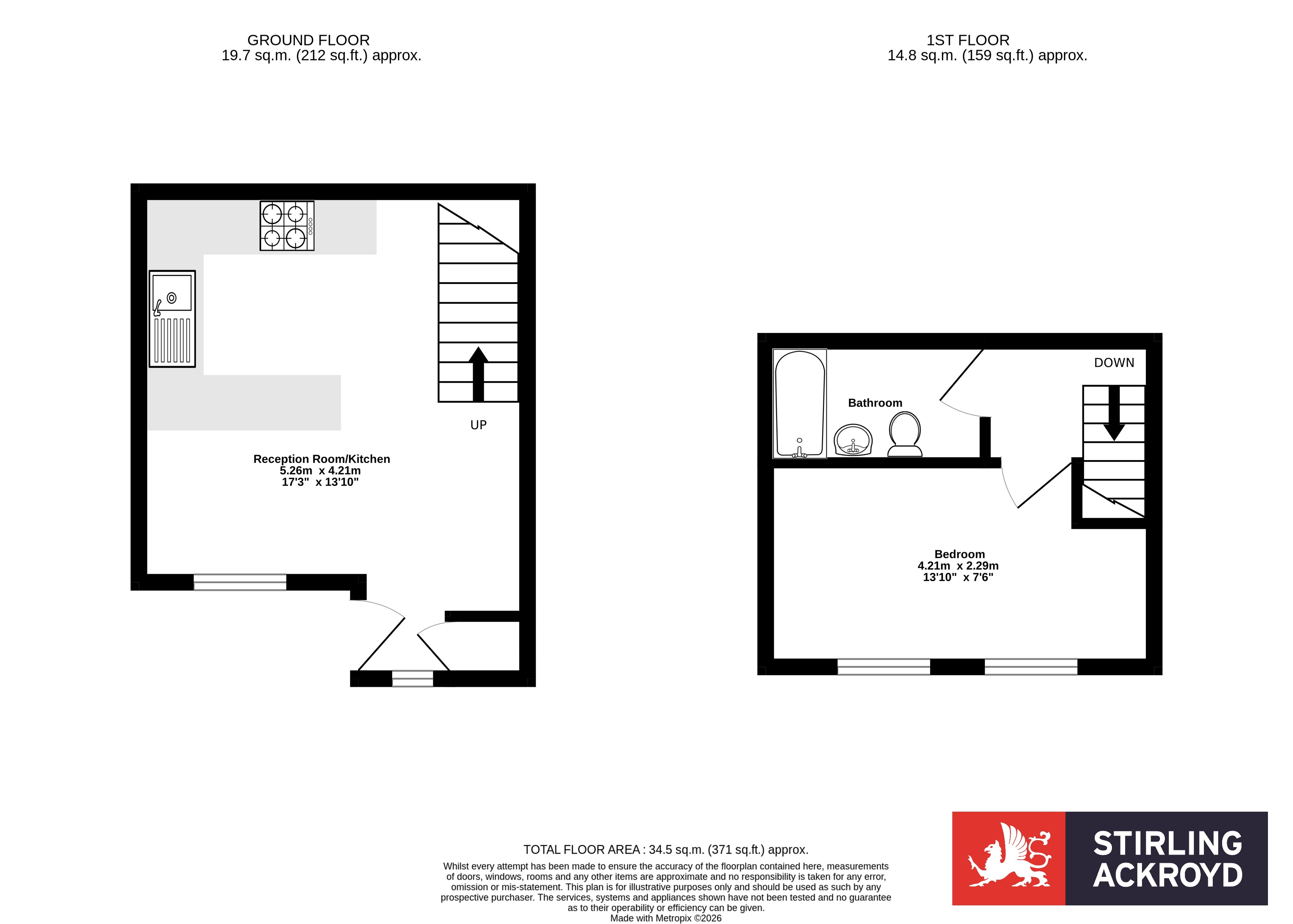 60, Meadowbrook Close, Slough floorplan