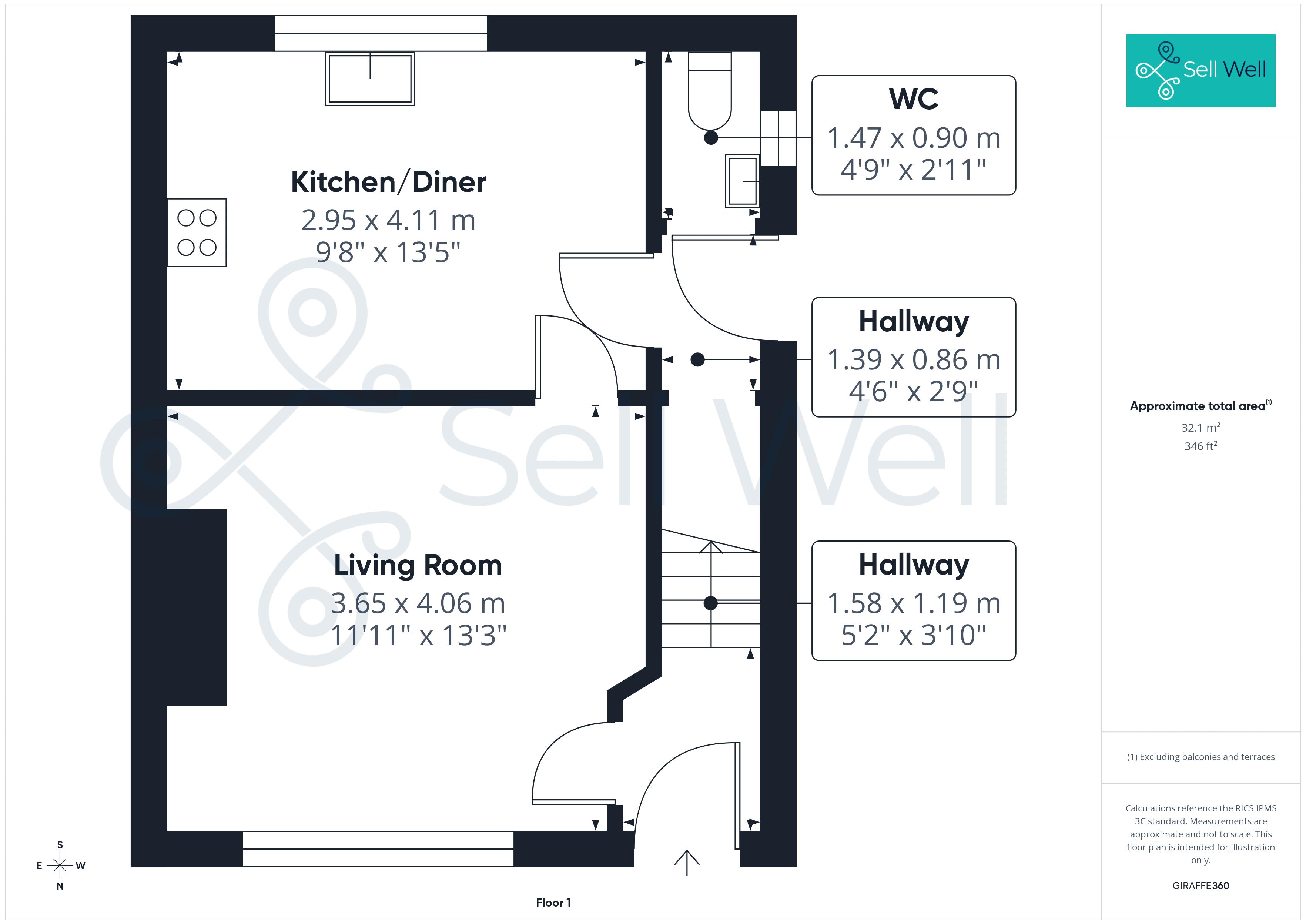27, Wardley Avenue, Manchester floorplan