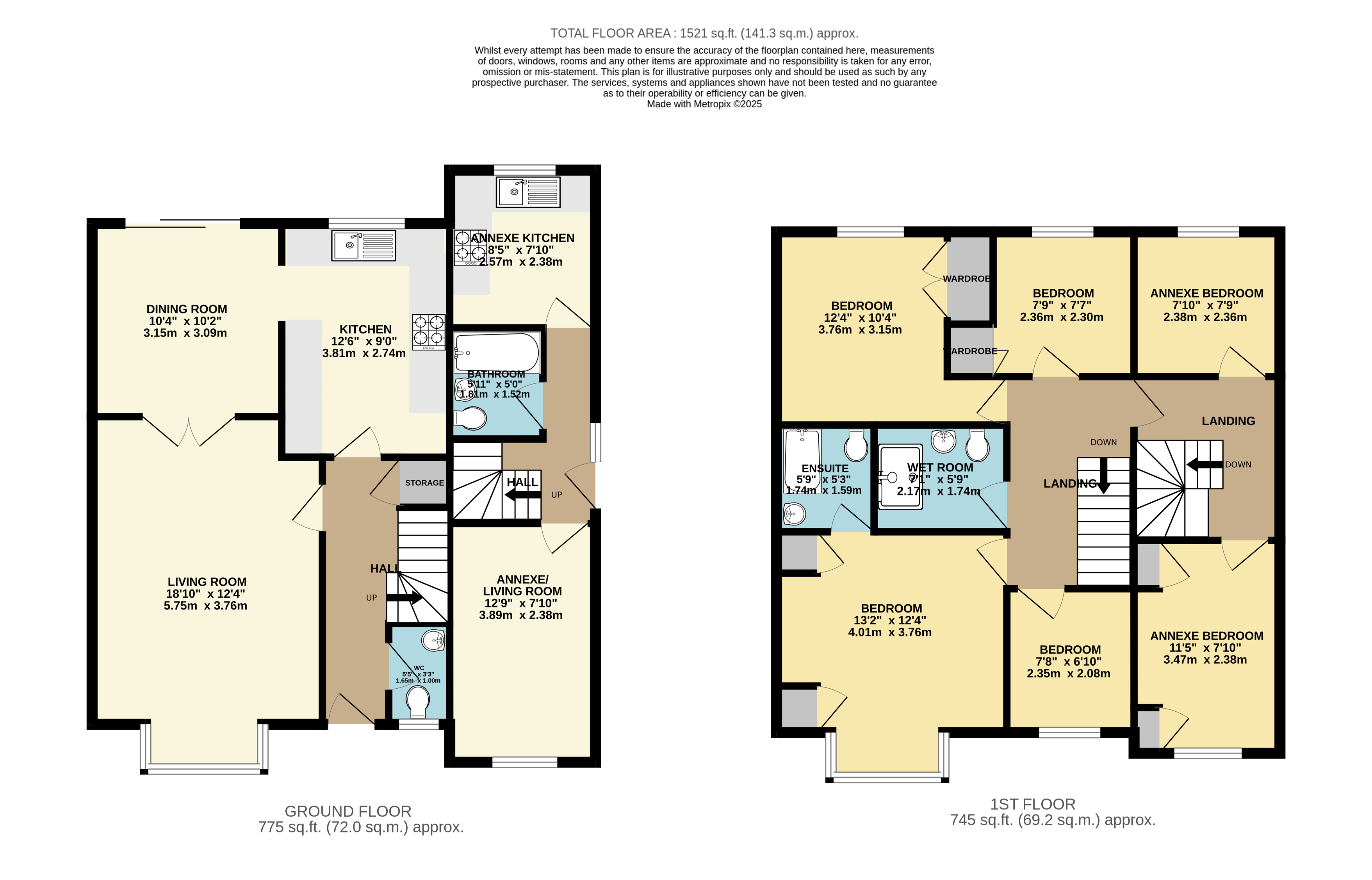 22, The Wicketts, Bristol floorplan