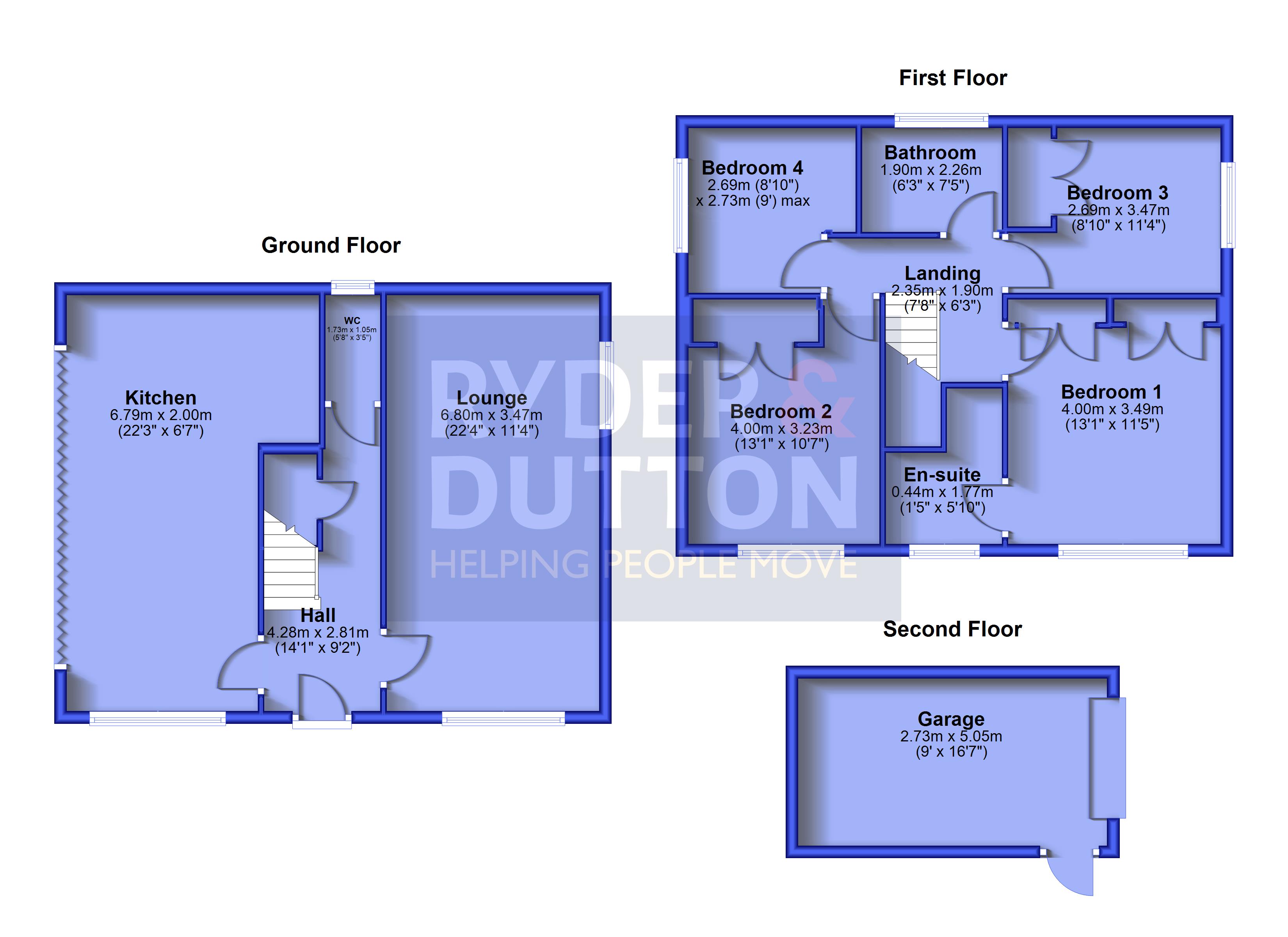 1, Hendon Grove, Greater Manchester floorplan