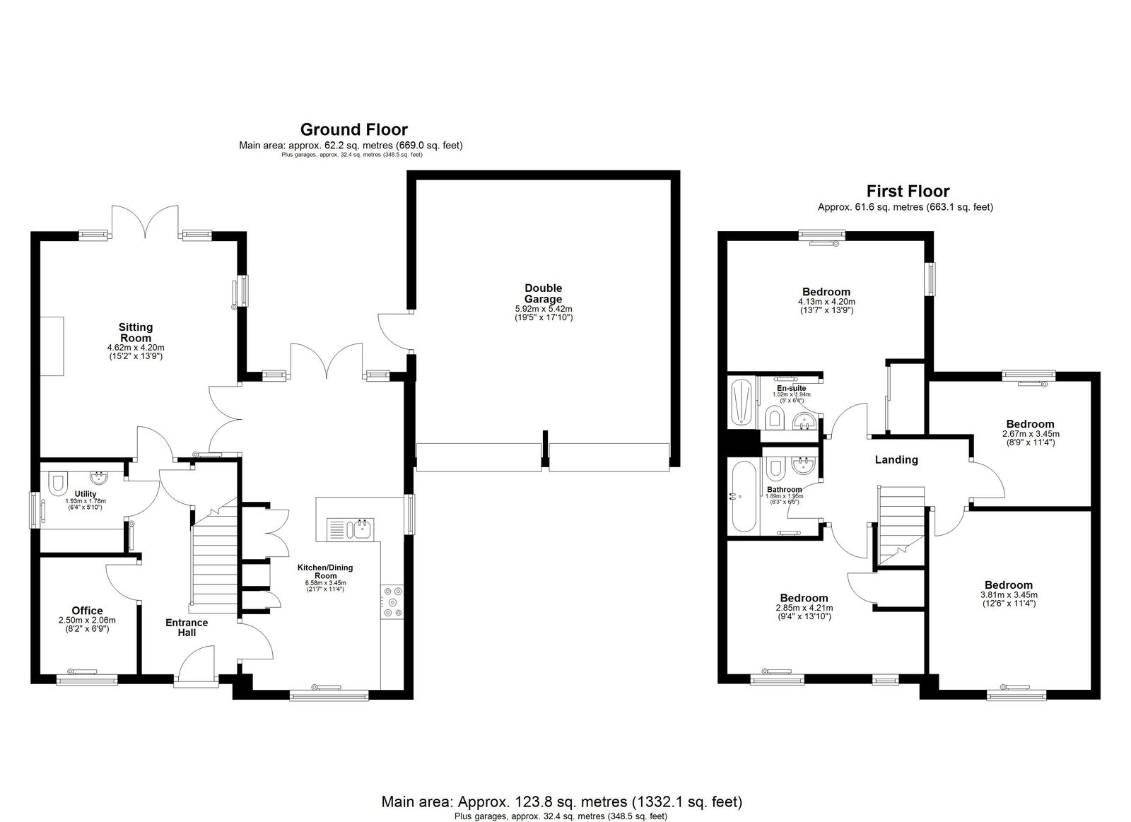 3, Andrews Close, Tetbury floorplan