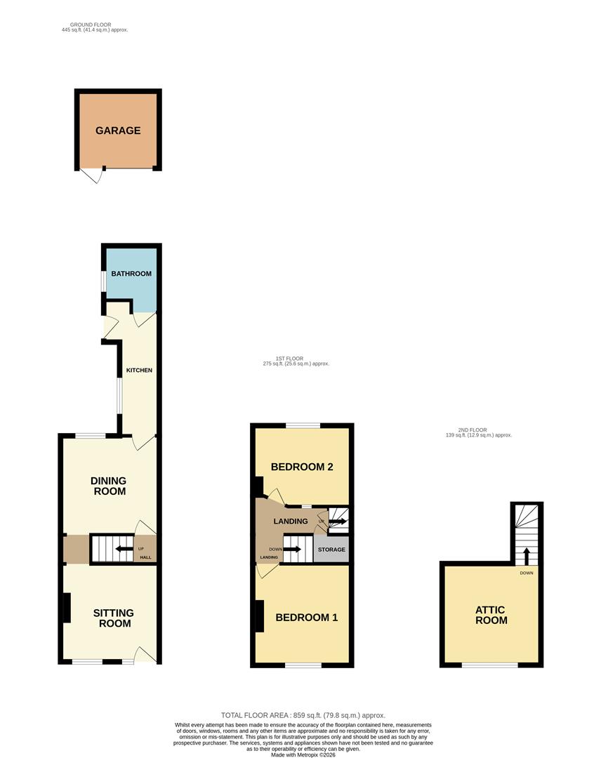 27, Haward Street, Lowestoft floorplan