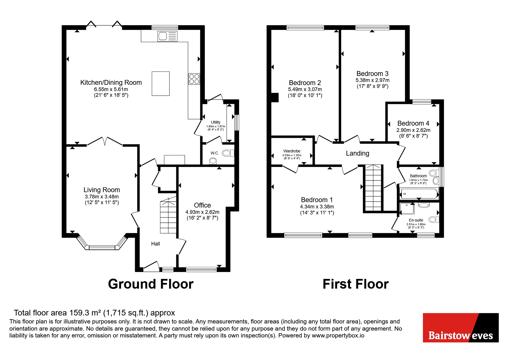 Far Rye, Nottingham floorplan