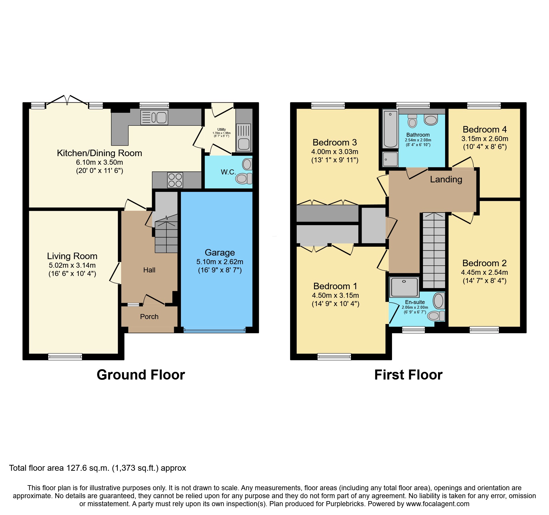 5, Hadley Close, Linby floorplan