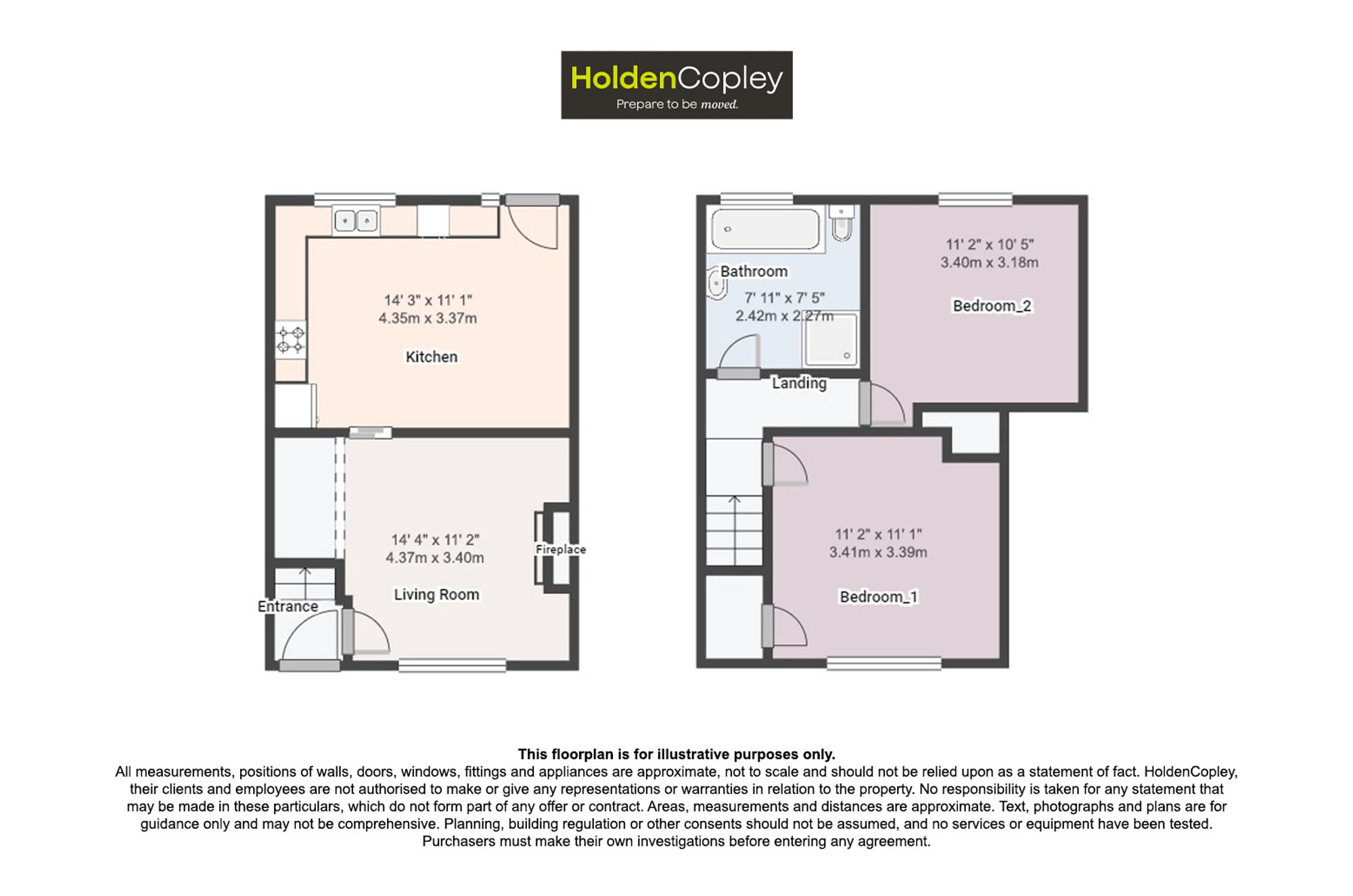 115 Victor Crescent, Nottingham floorplan