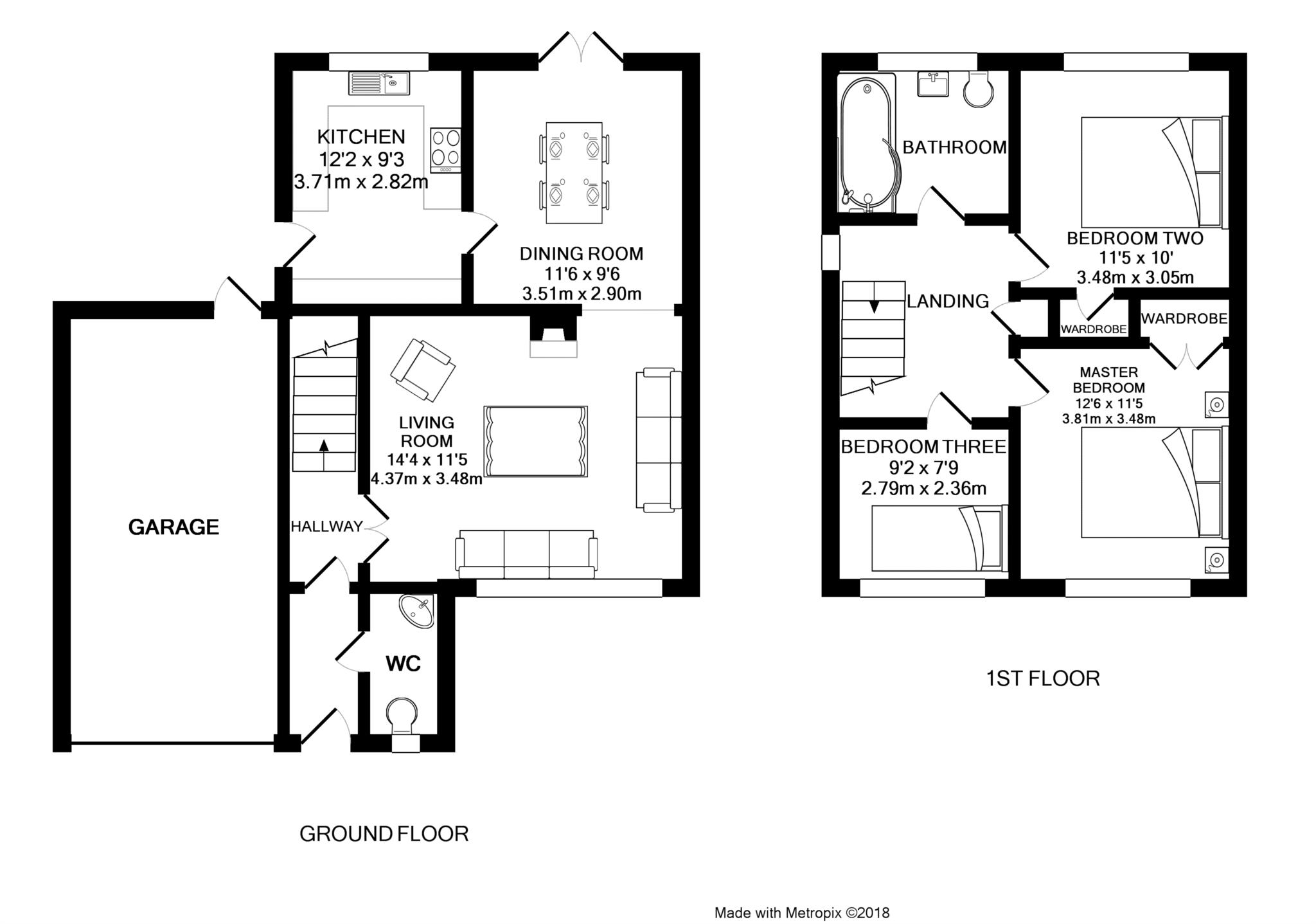 3 Bedrooms Detached house for sale in Tippits Mead, Binfield, Bracknell RG42