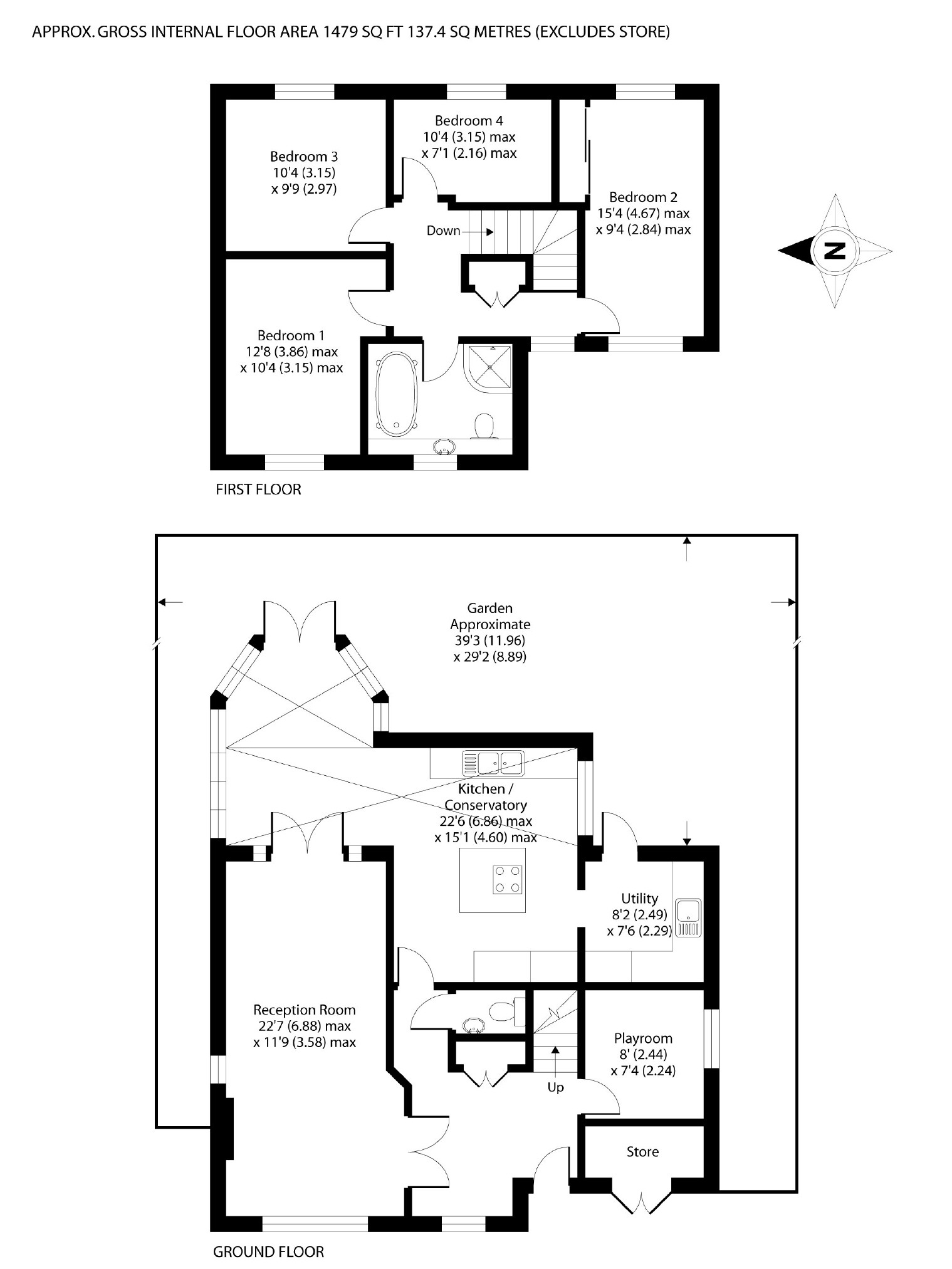 4 Bedrooms Detached house for sale in Orchard Close, West Ewell, Epsom KT19