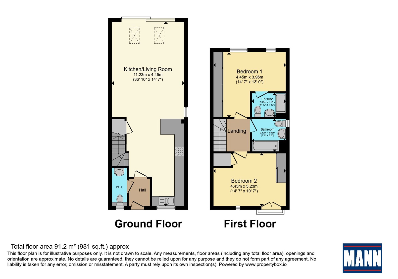 6, Whitworth Close, Gravesend floorplan