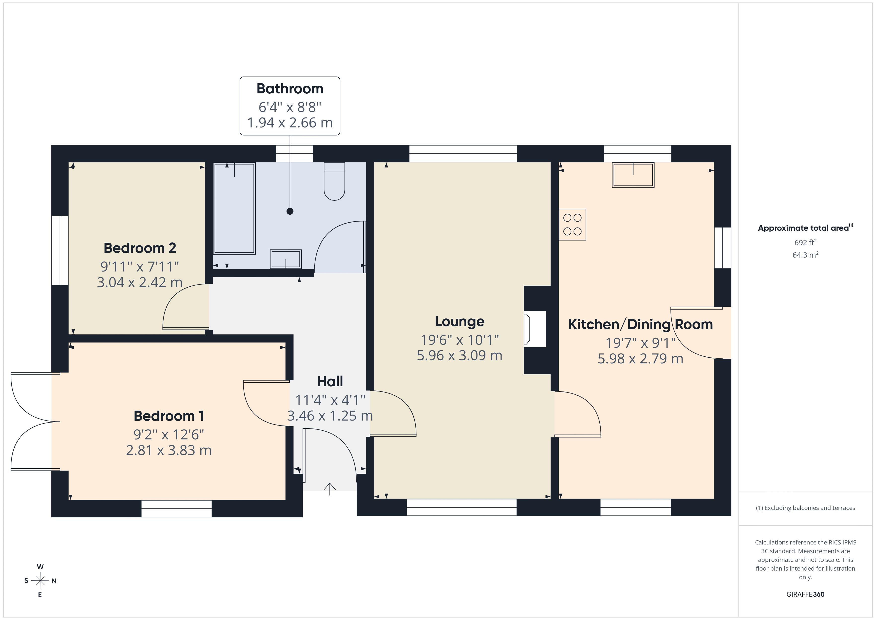 Hillside, Pendine Hill, Carmarthen floorplan