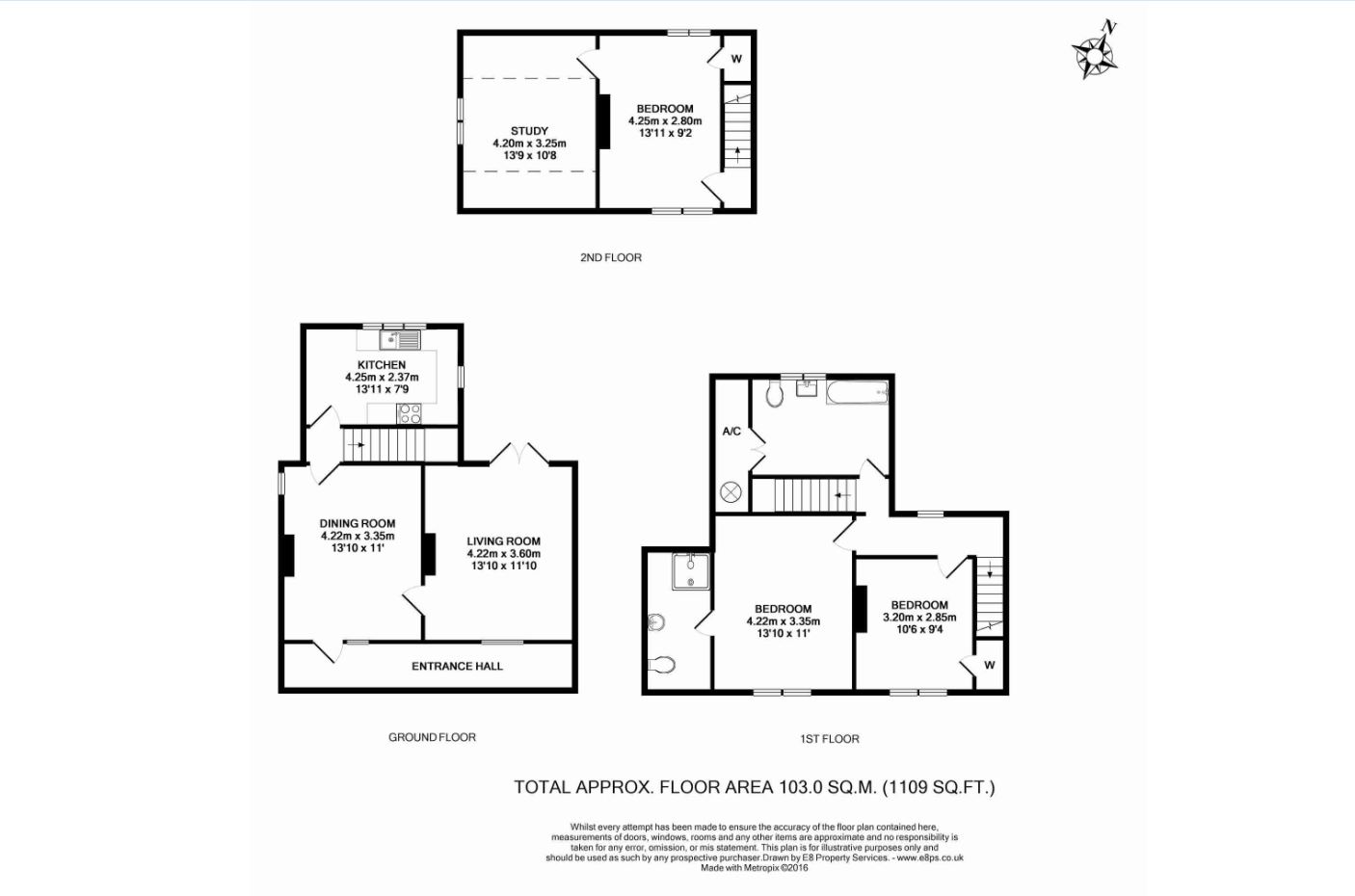 3 Bedrooms Semi-detached house to rent in Castle Street, Banbury OX16