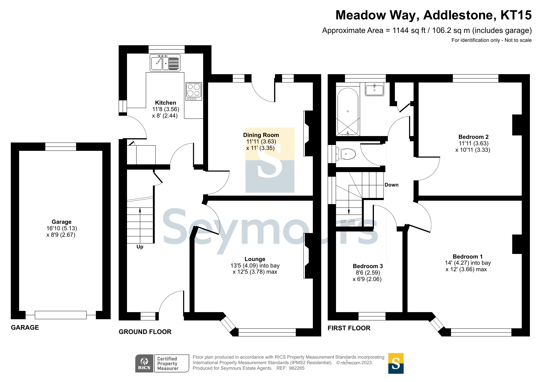 Addlestone, Surrey KT15, 3 bedroom semidetached house for sale