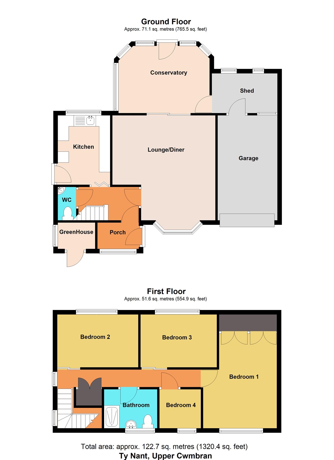 Upper Cwmbran Road, Cwmbran floorplan