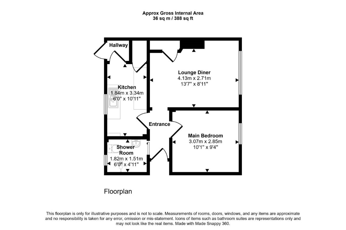 7, Russell Close, Dartford floorplan