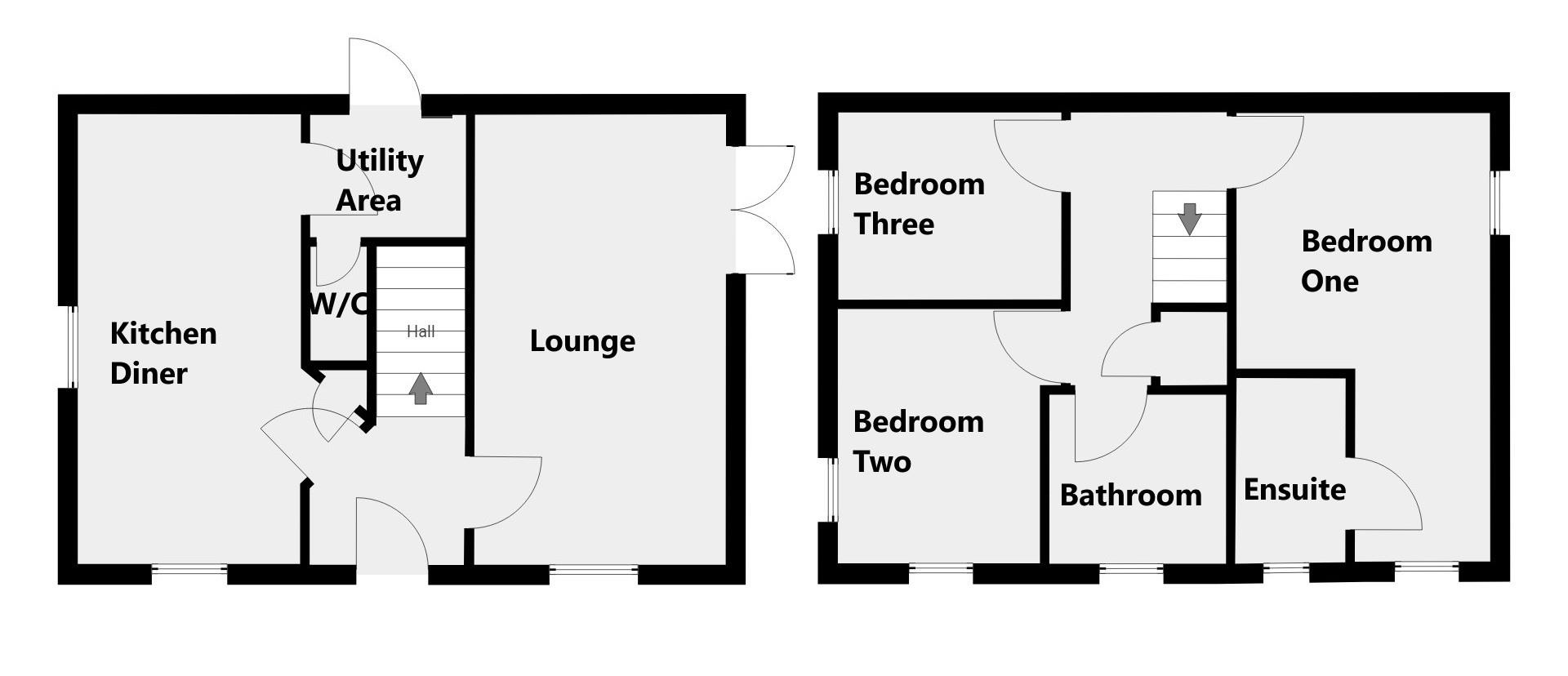 3, Cranesbill Way, Weymouth floorplan