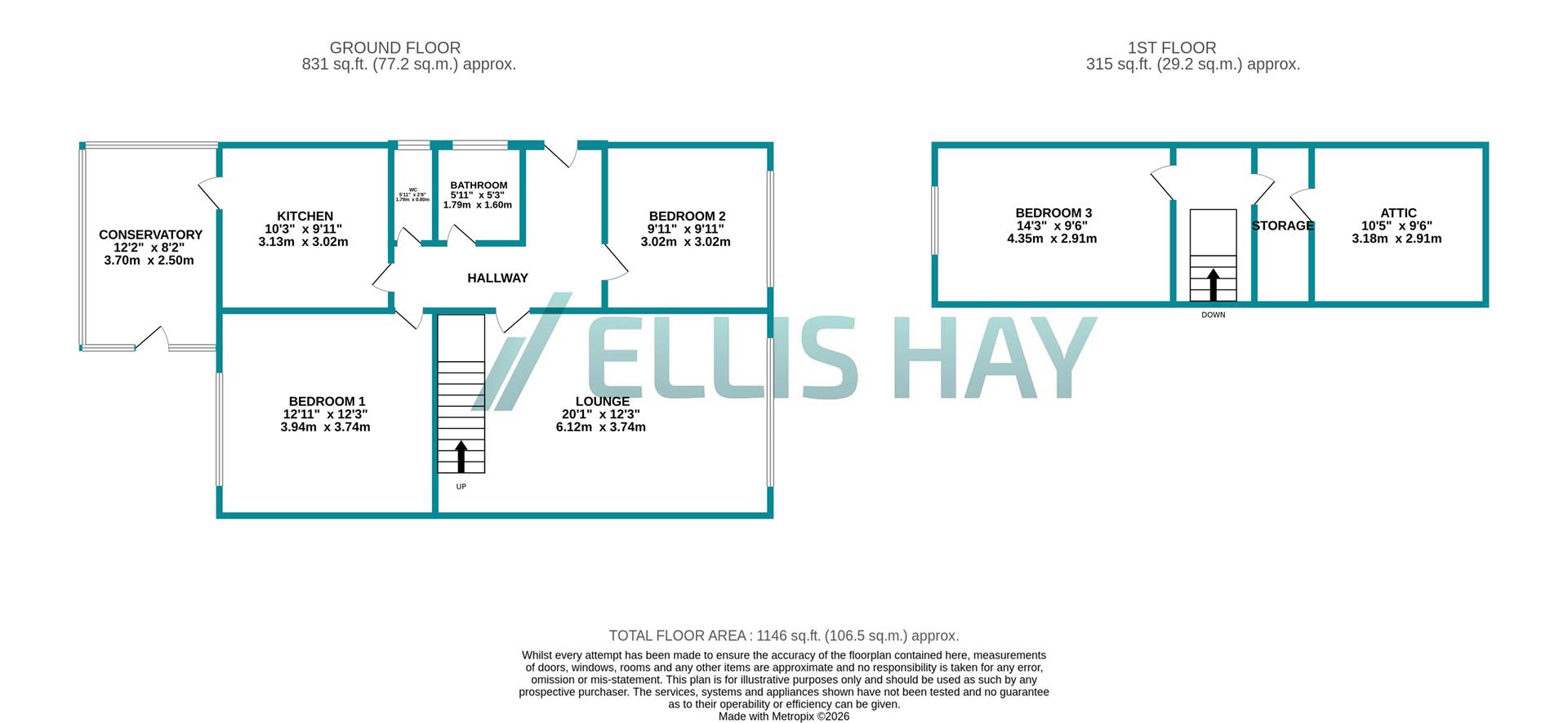 19, Hewley Drive, Scarborough floorplan