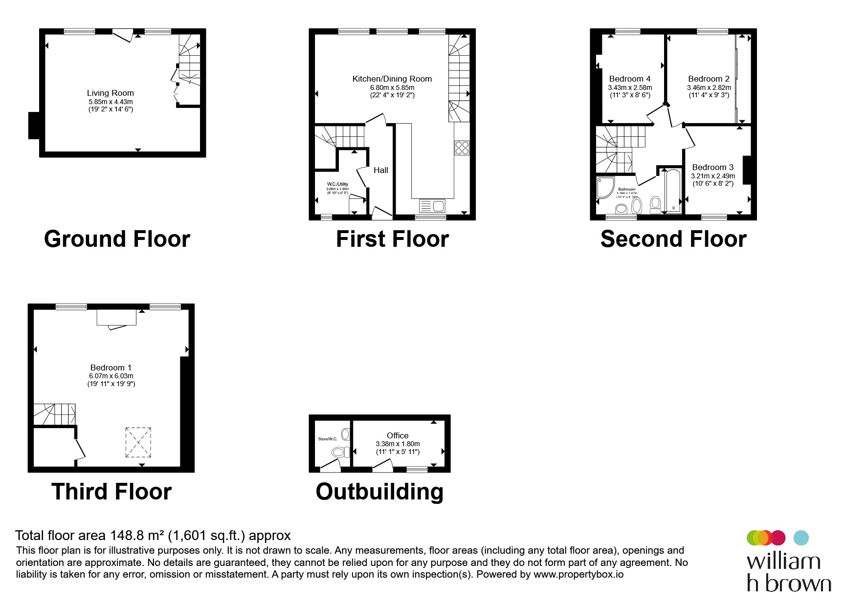 20, Hill Street, WELLINGBOROUGH floorplan