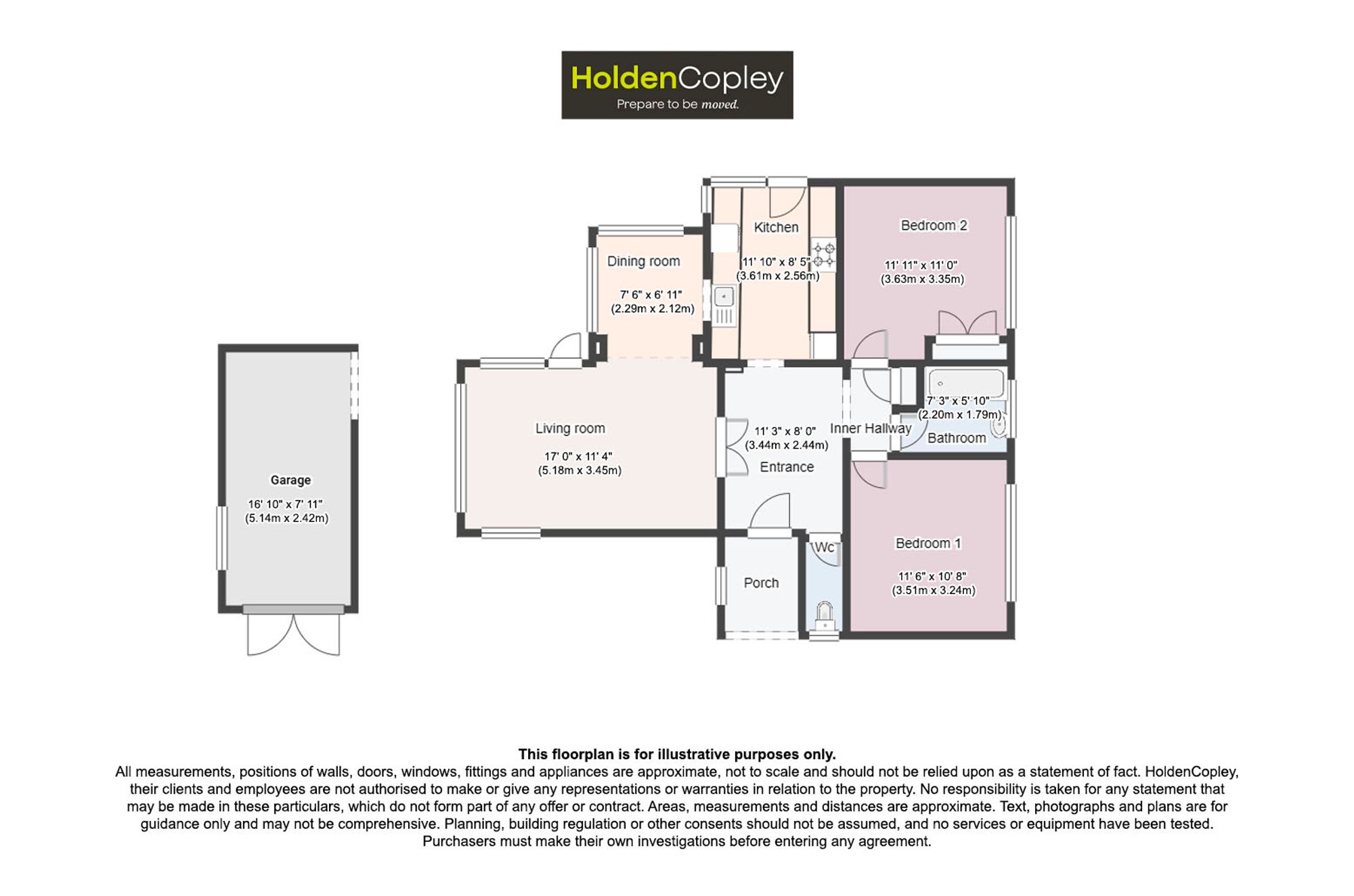24 Maurice Drive, Nottingham floorplan