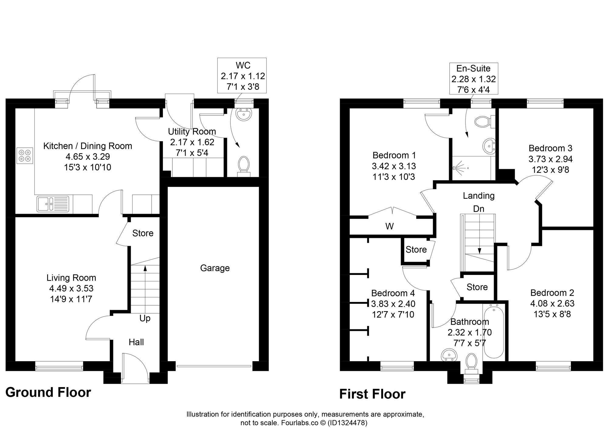 5, Keiller Road, Dundee, DD4 floorplan