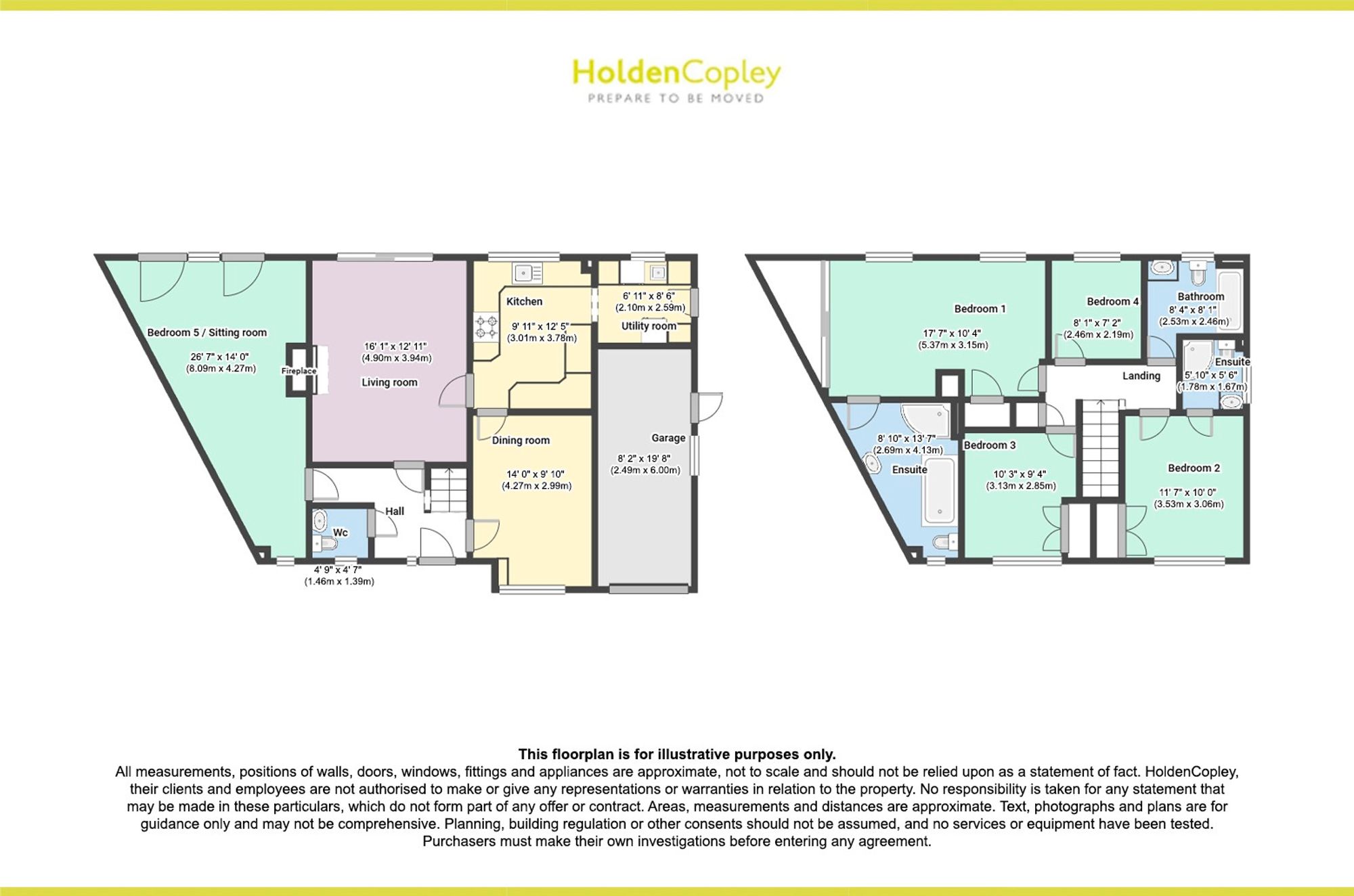 11 Helmsdale Close, Nottingham floorplan
