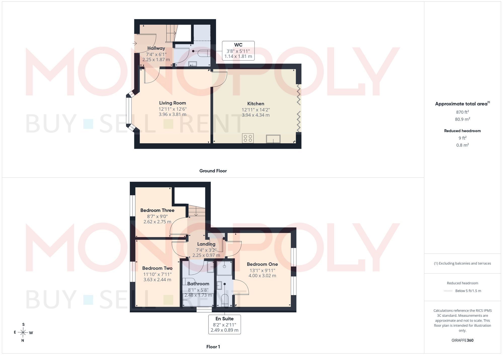 38 Percy Road, Wrexham floorplan