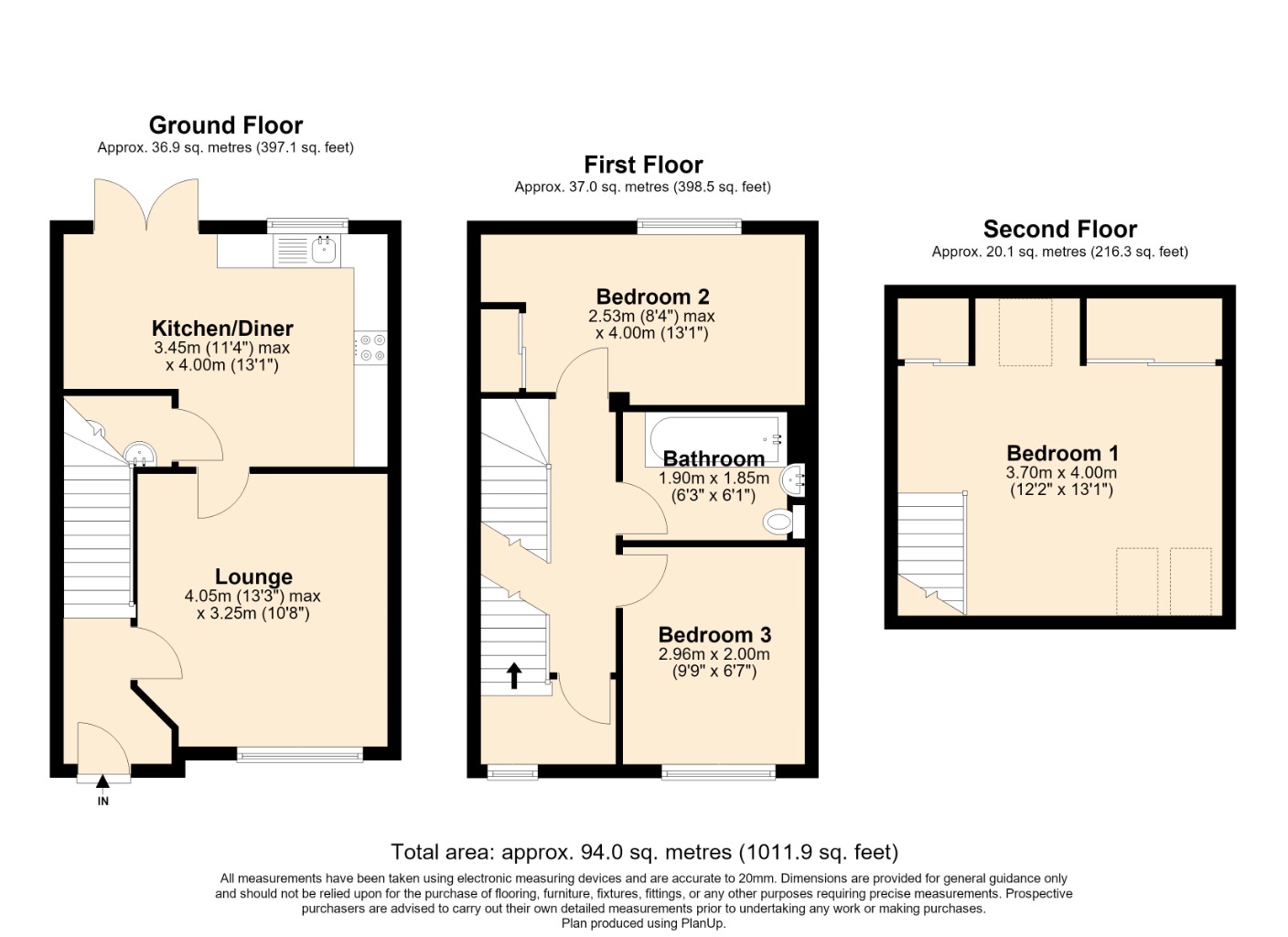5, Rosslyn Court, Kirkcaldy floorplan