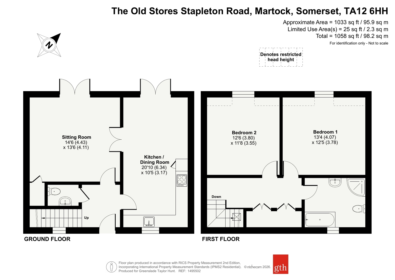 1 The Old Stores,, Stapleton Road, Somerset floorplan
