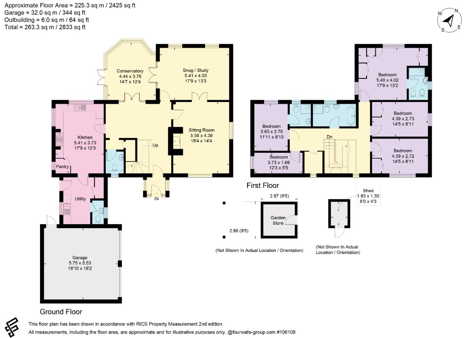 Knap House, Swaynes Yard, West Grimstead floorplan