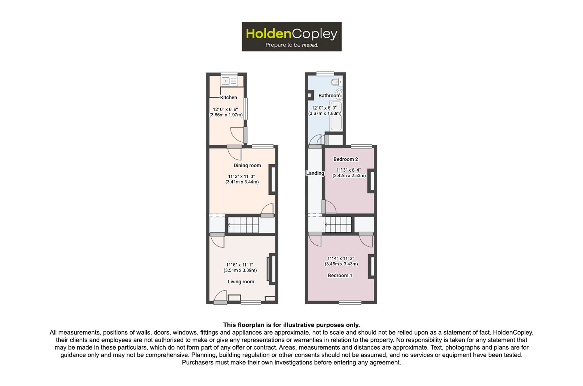 19 Kimberley Street, Nottingham floorplan