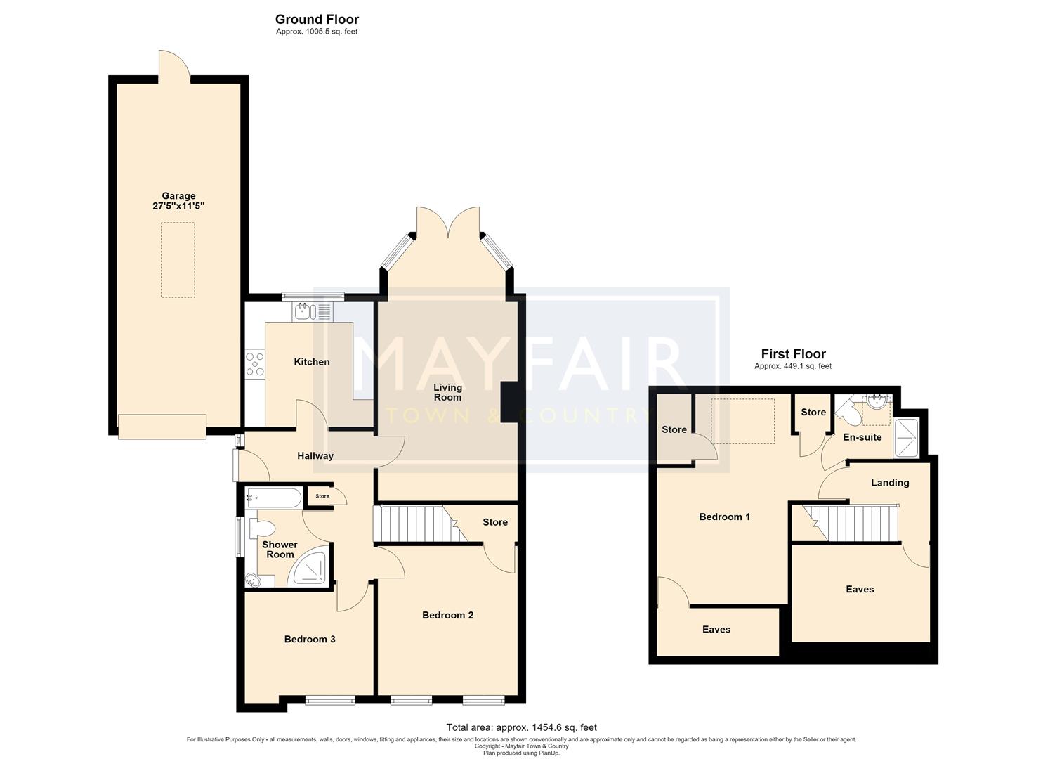 12, Castlewood Close, Clevedon. floorplan