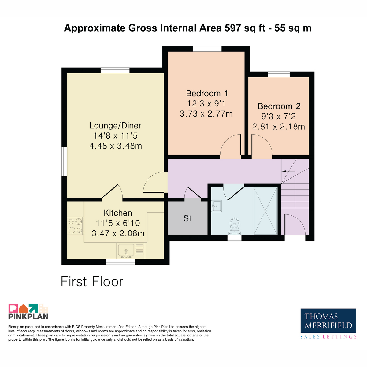 14, Waterloo Close, Wallingford floorplan