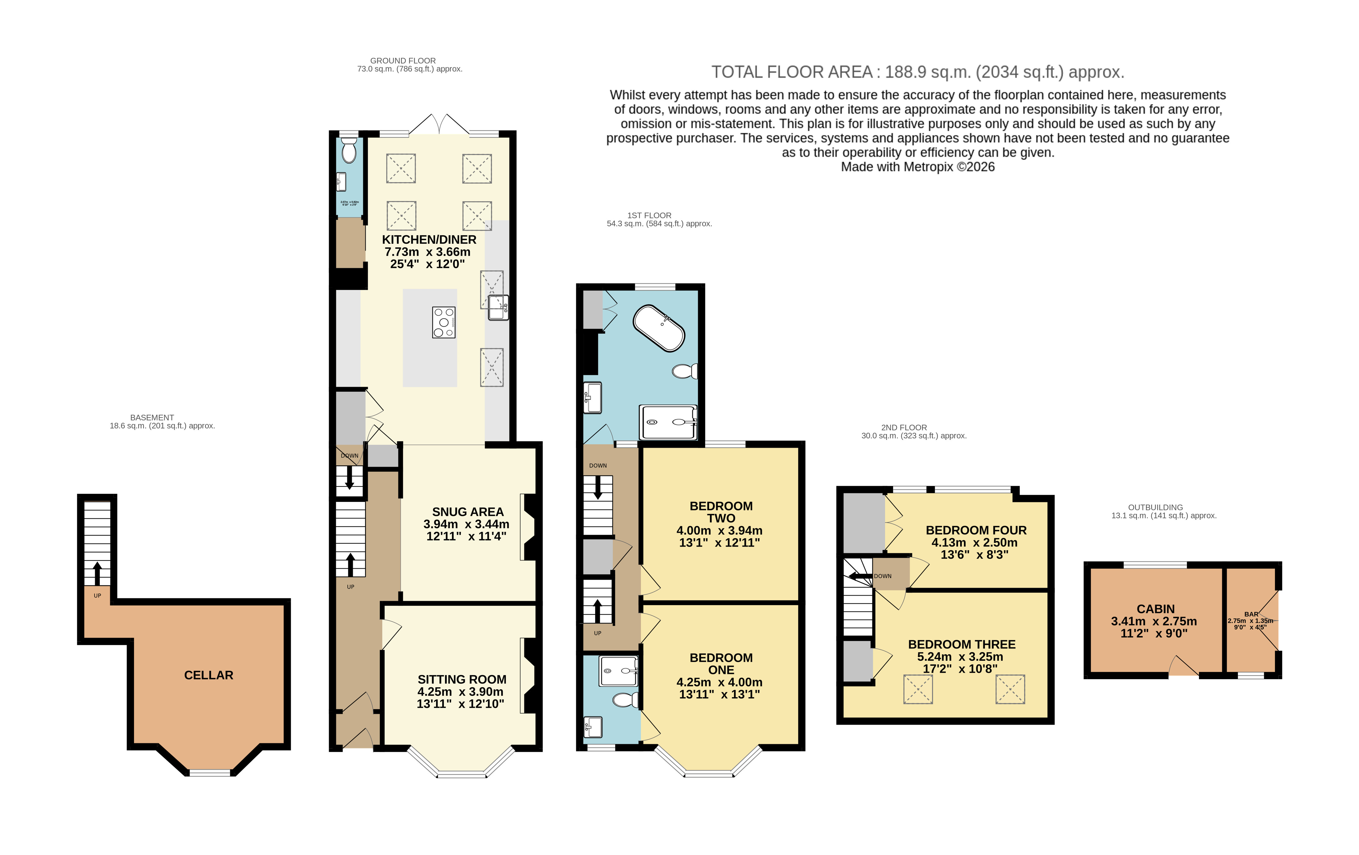 164, West Street, Bedfordshire floorplan