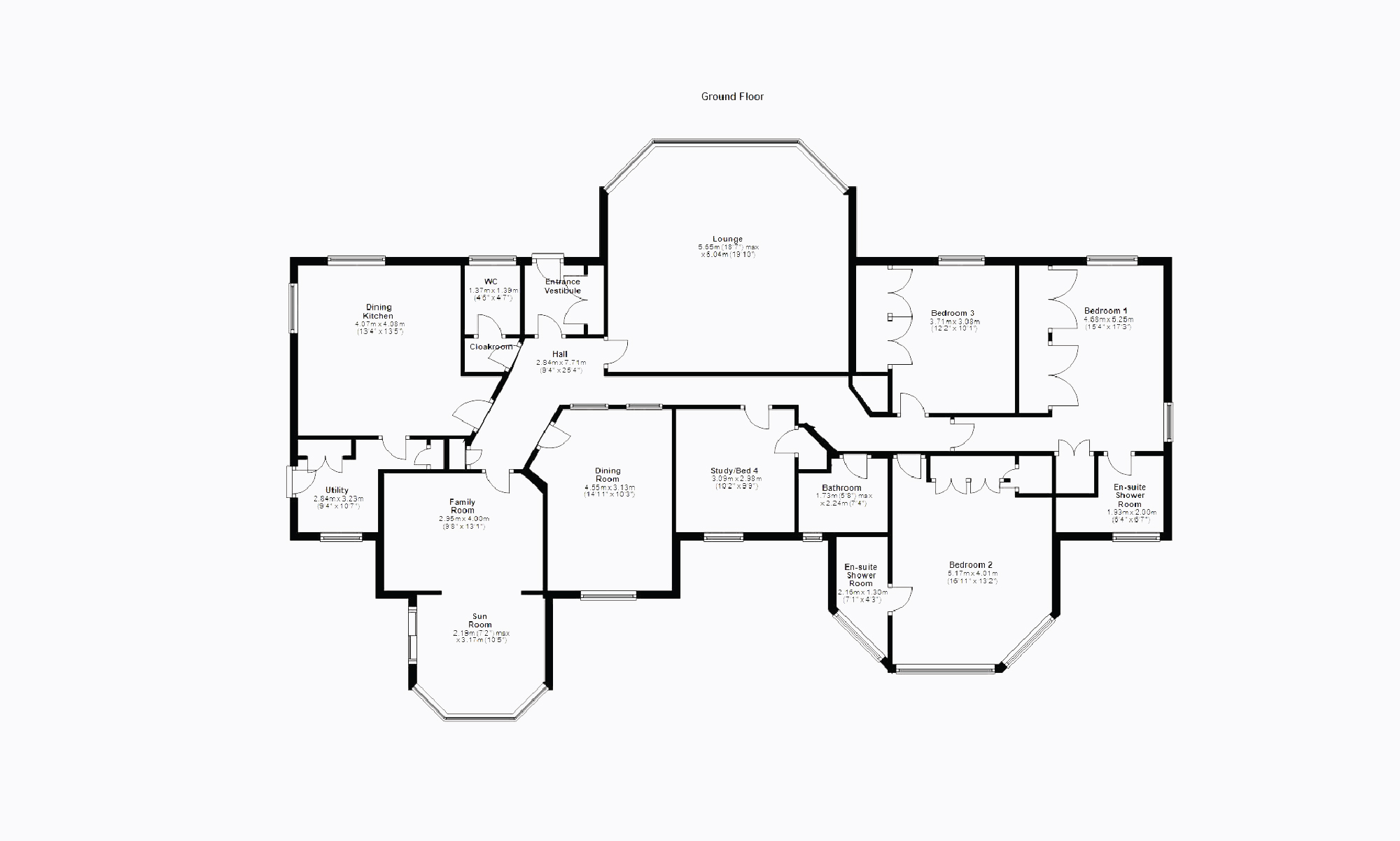 4 Bedrooms Detached bungalow for sale in Hollybank, Castleton Road, Auchterarder, Perthshire PH3