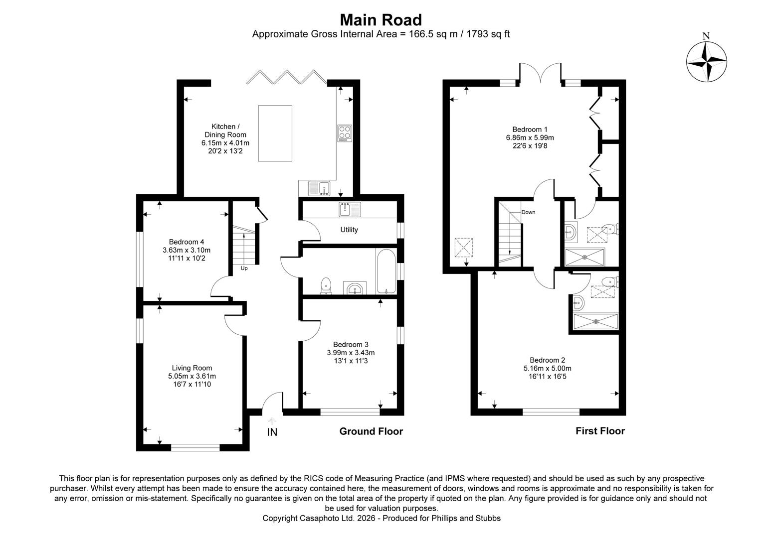 Paddocks, 2, Main Road, Winchelsea floorplan