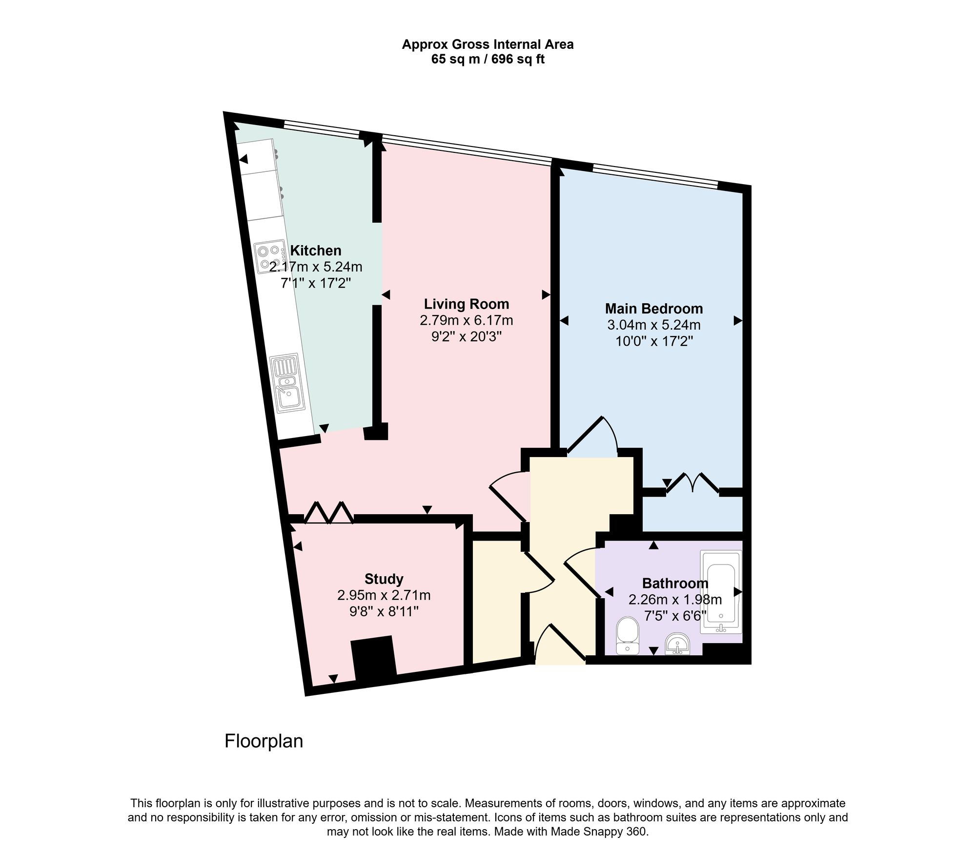 8 Avante Court The Bittoms, Kingston Upon Thames floorplan